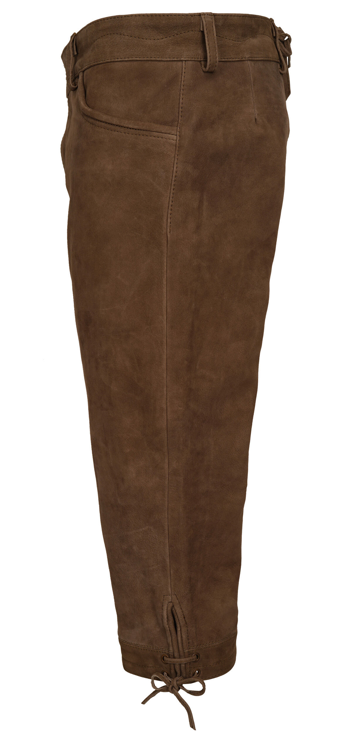 Hubertus Lederkniebundhose (oliv)