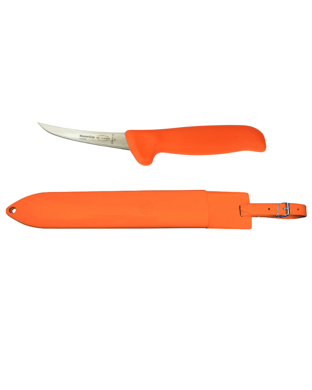 Dick Ringelmesser + Kunststoffmesserscheide