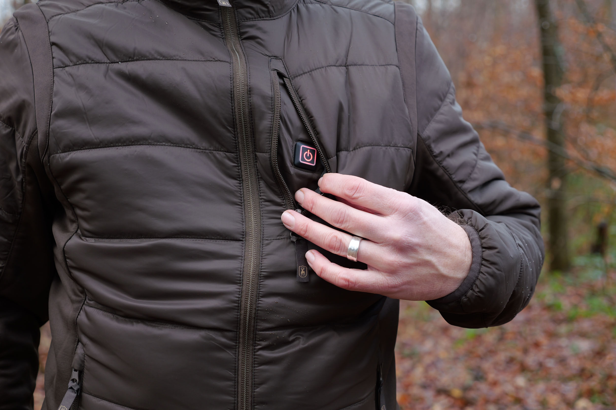 Deerhunter Heat Padded Heizjacke (Wood)
