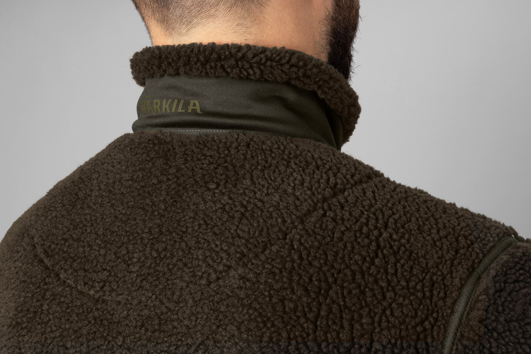 Härkila Rurik Teddyfleece-Jacke (Shadow grey/Willow green) Härkila Rurik Teddyfleece-Jacke (Shadow grey/Willow green)