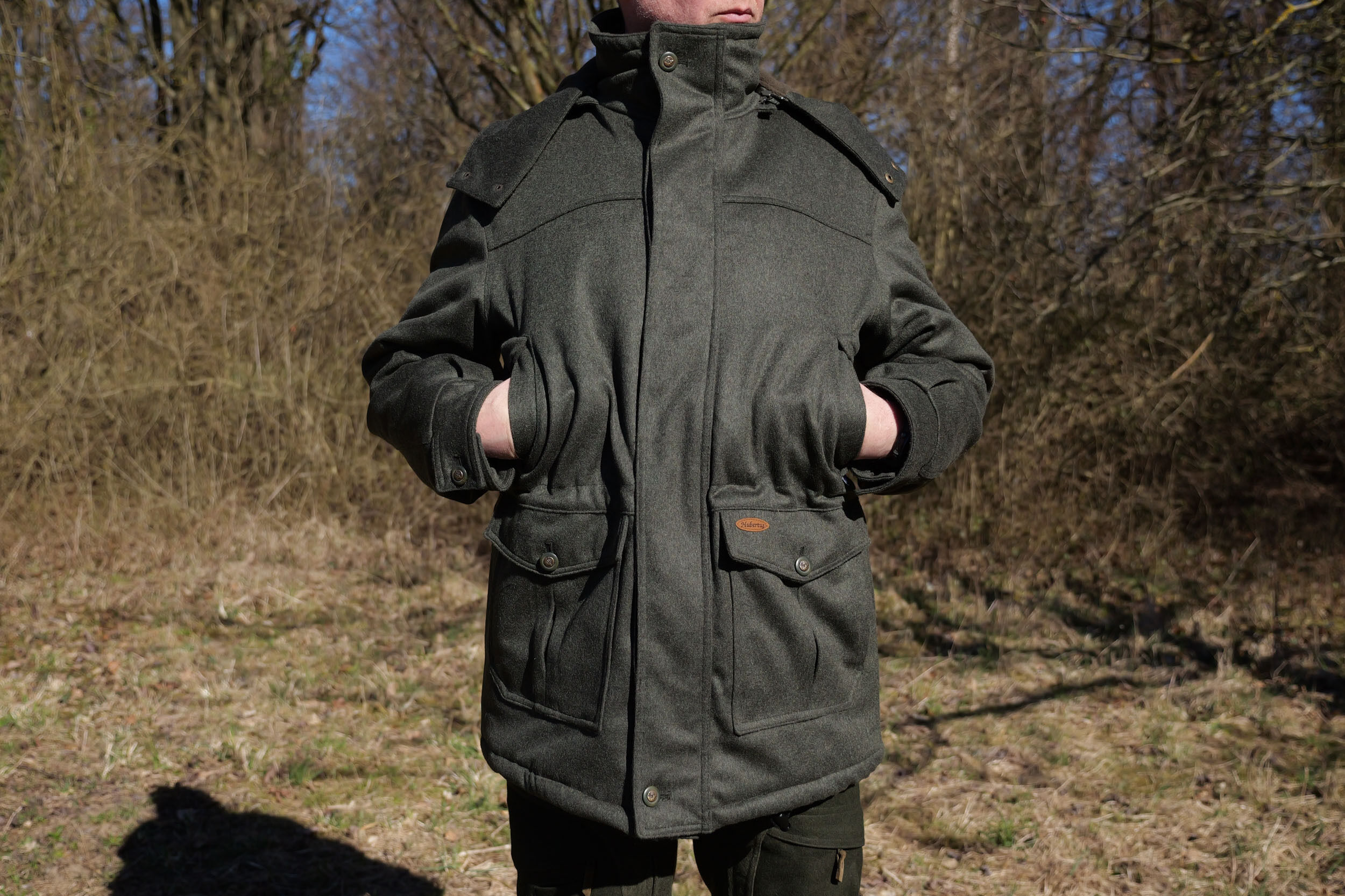 Hubertus Lodenjacke Forest (oliv)