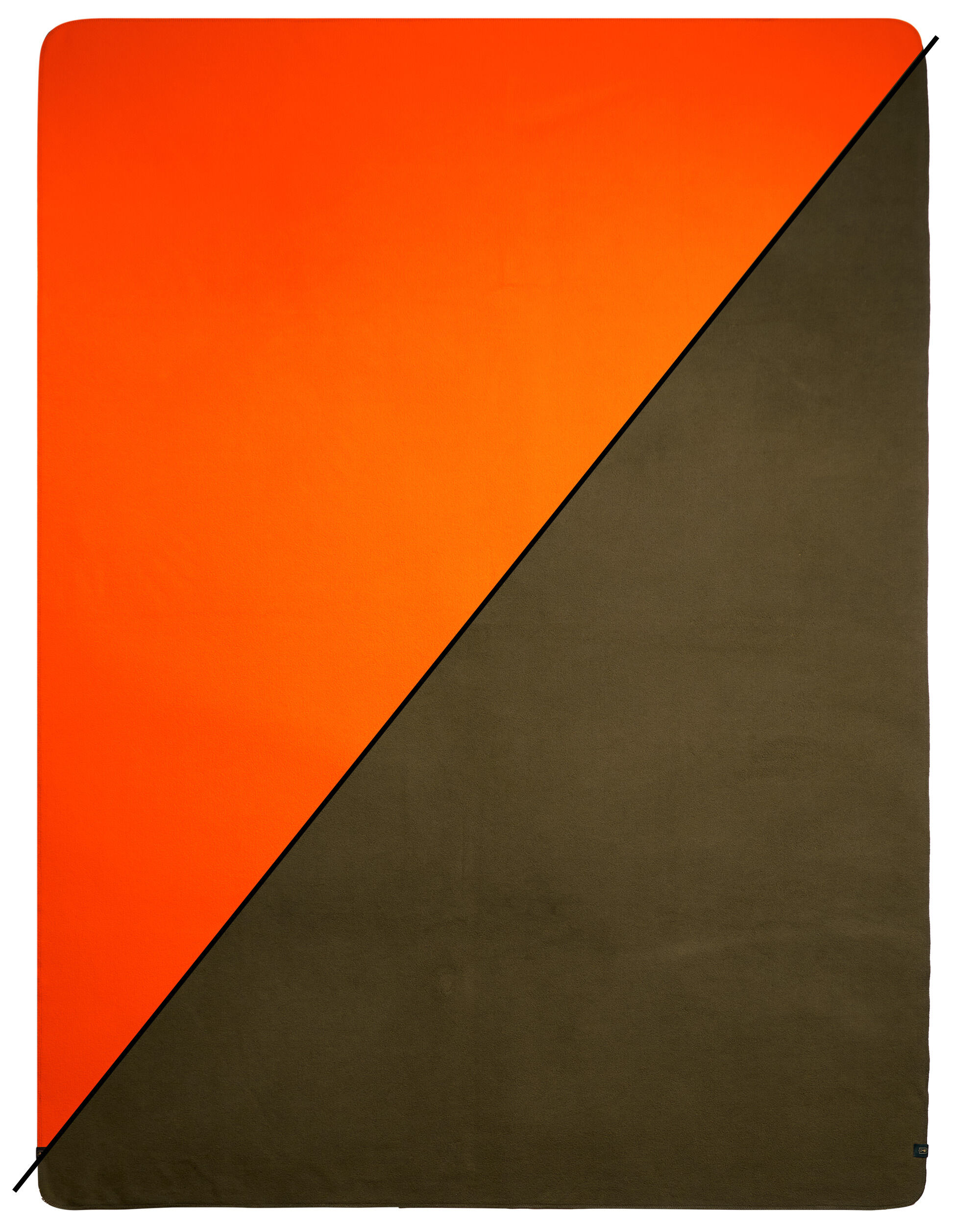 Deerhunter Wende-Fleecedecke (Tarmac Green / Orange)