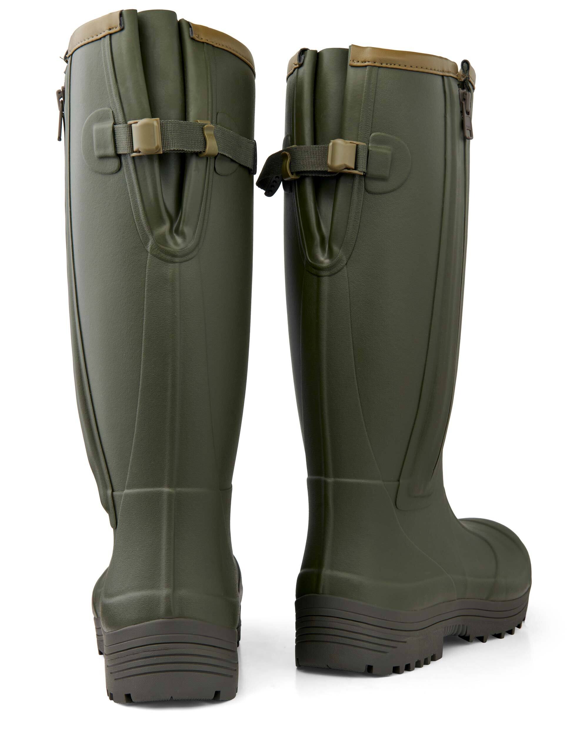 Gateway1 Gummistiefel Pheasant Game 18" 5mm side-zip (dark olive)