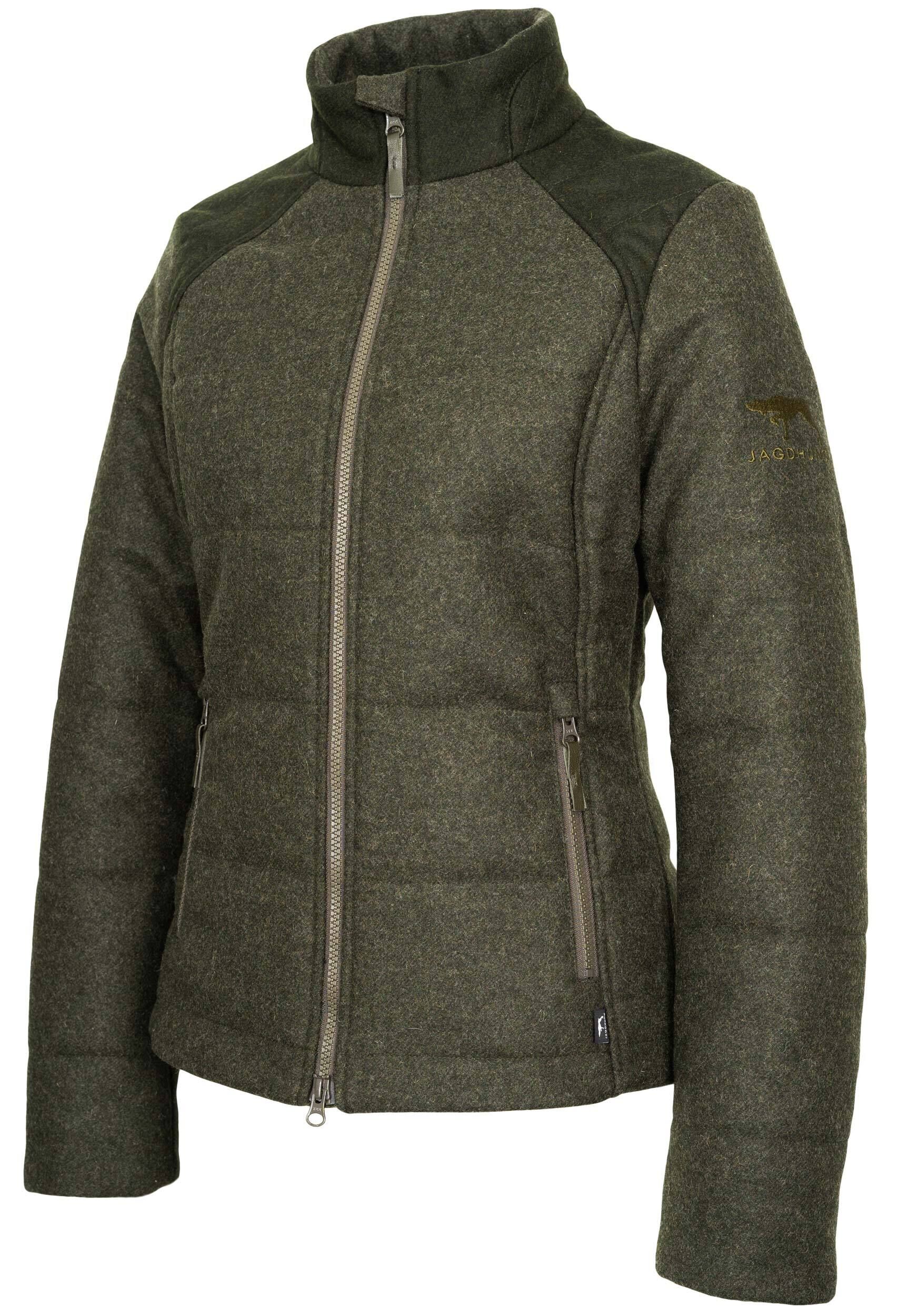 Jagdhund Damen-Lodensteppjacke Hofkirchen (Grün)