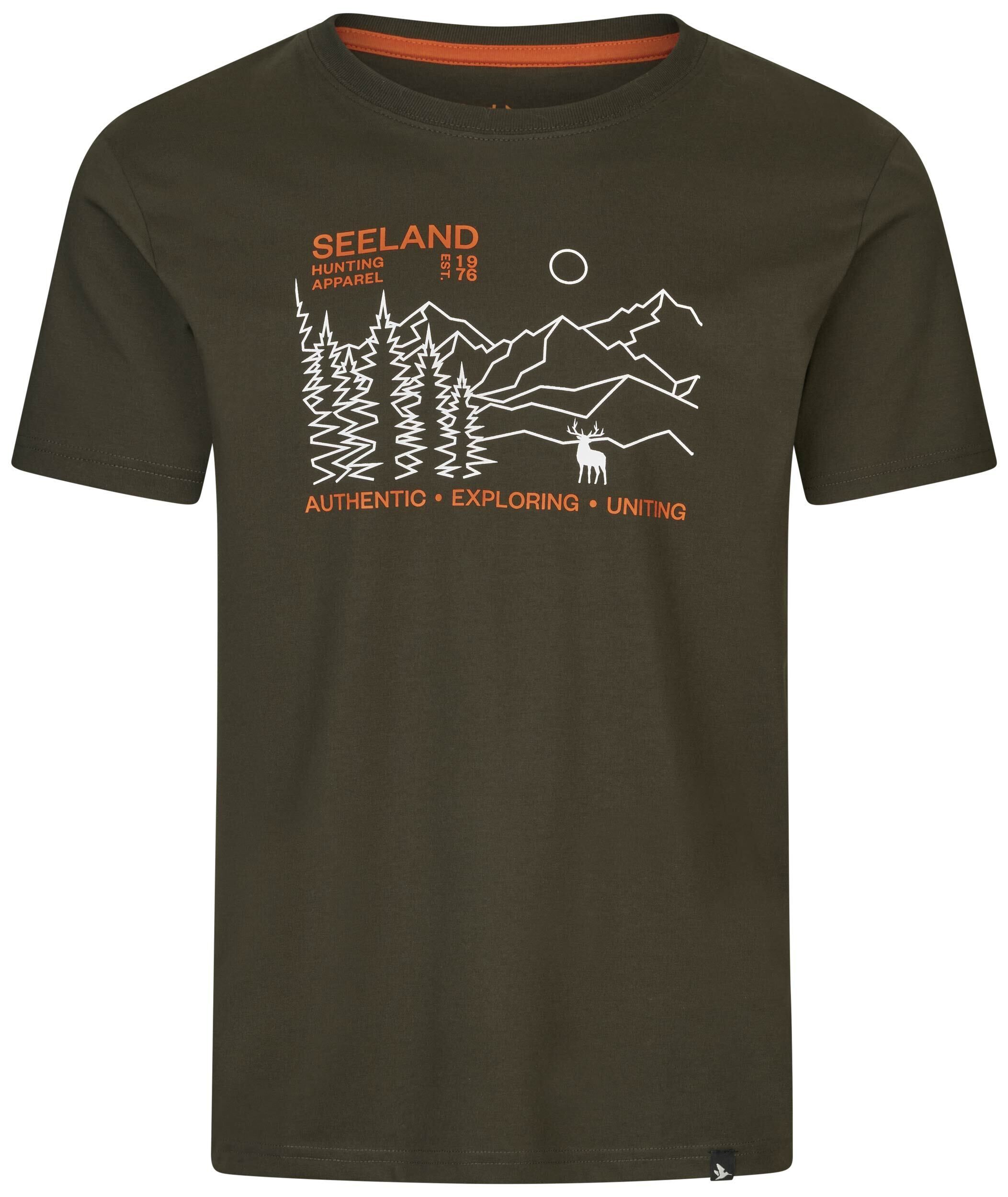 Seeland T-Shirt Landscape (Pine green) Seeland T-Shirt Landscape (Pine green)