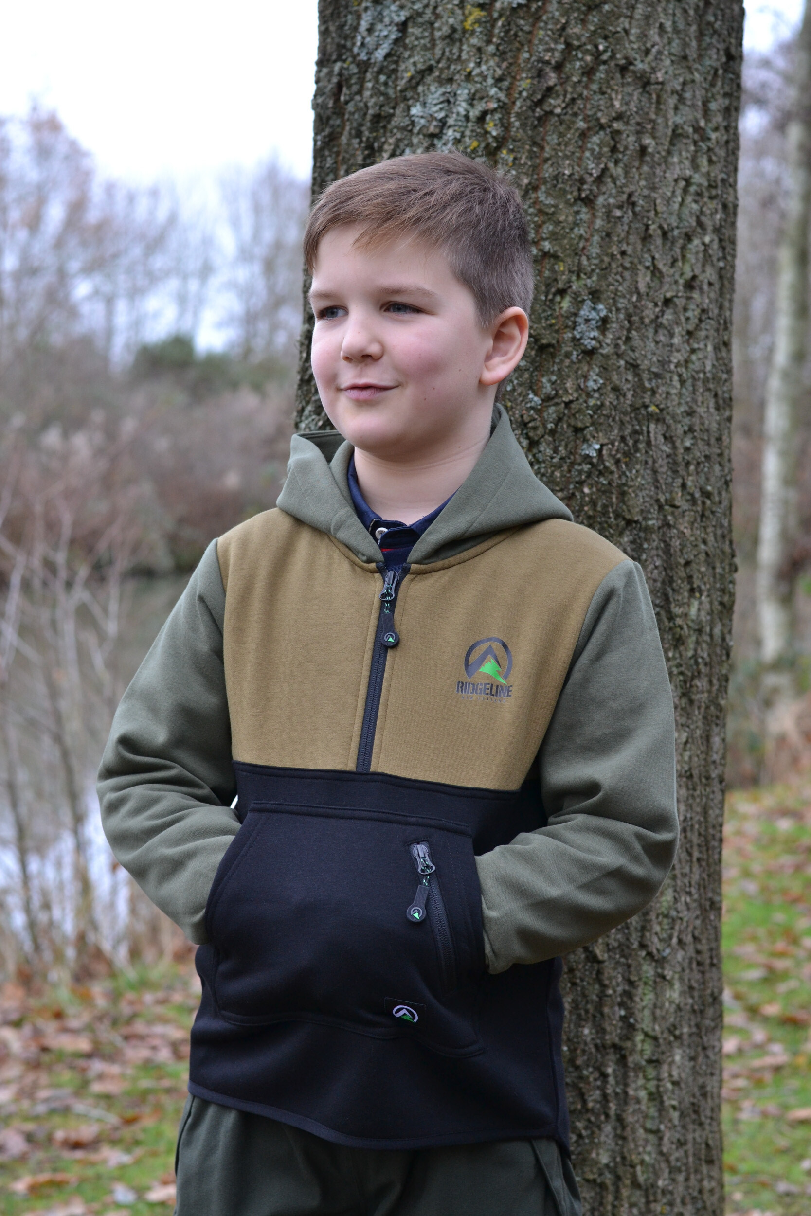 Ridgeline Kids Tribe Hoodie (Tri Colour)