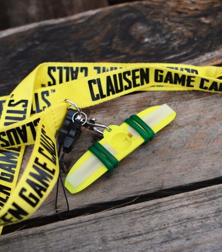 Clausen Lanyard für Lockinstrumente (schwarz-gelb) Clausen Lanyard für Lockinstrumente (schwarz-gelb)