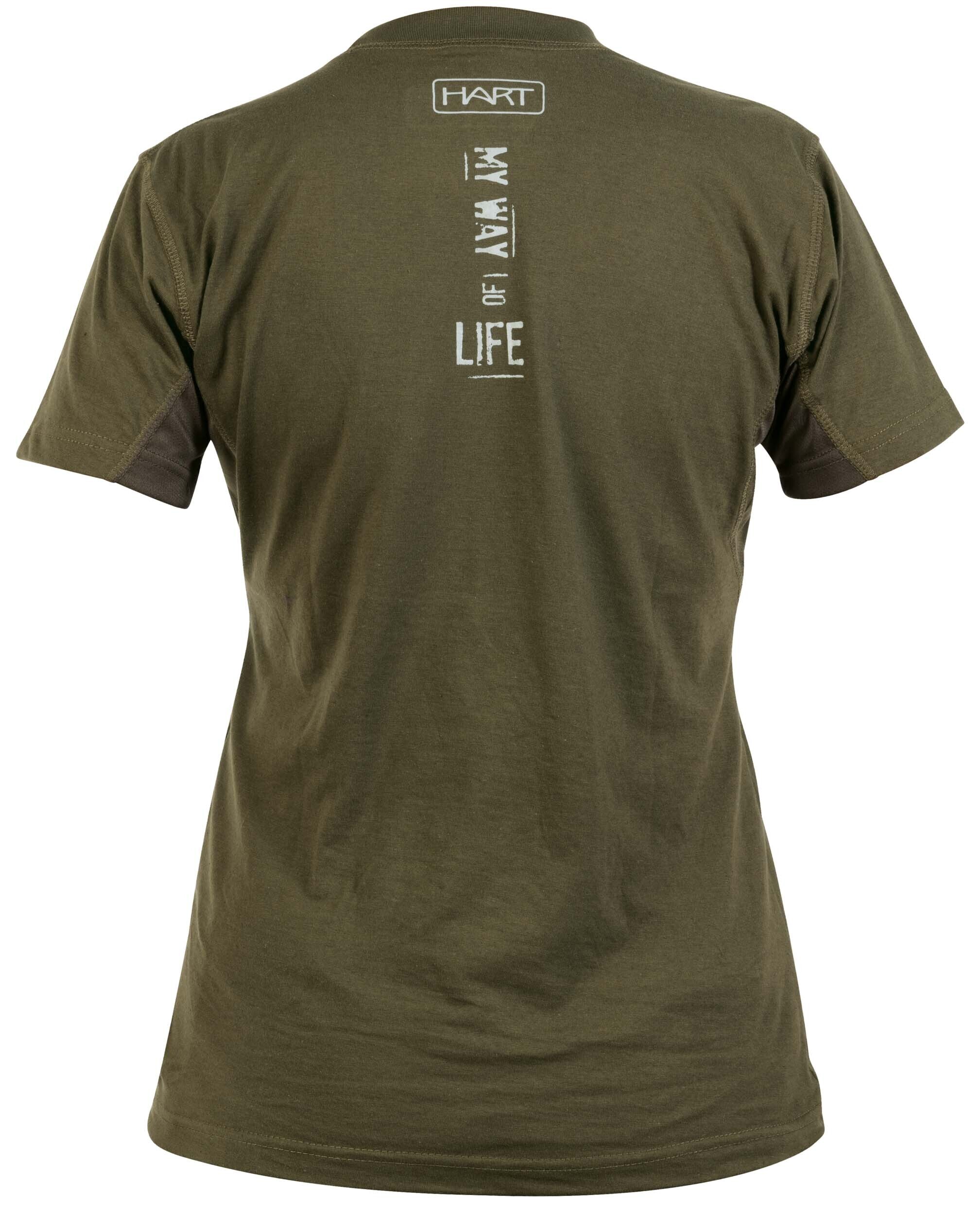 Hart Branded-TS Damen T-Shirt Wildschwein (Grün) Hart Branded-TS Damen T-Shirt Wildschwein (Grün)