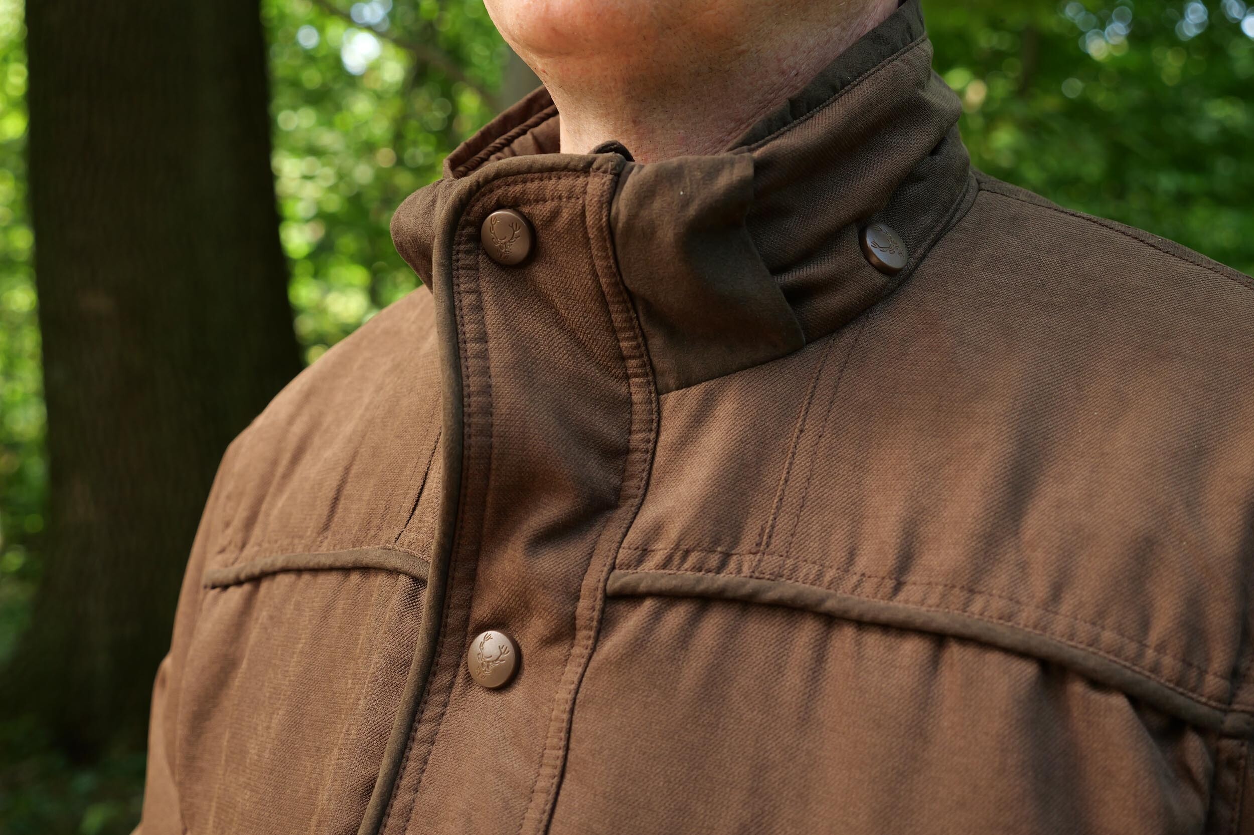 Hubertus Thermo-Jagdjacke OS 60 Miporex (vintage brown)
