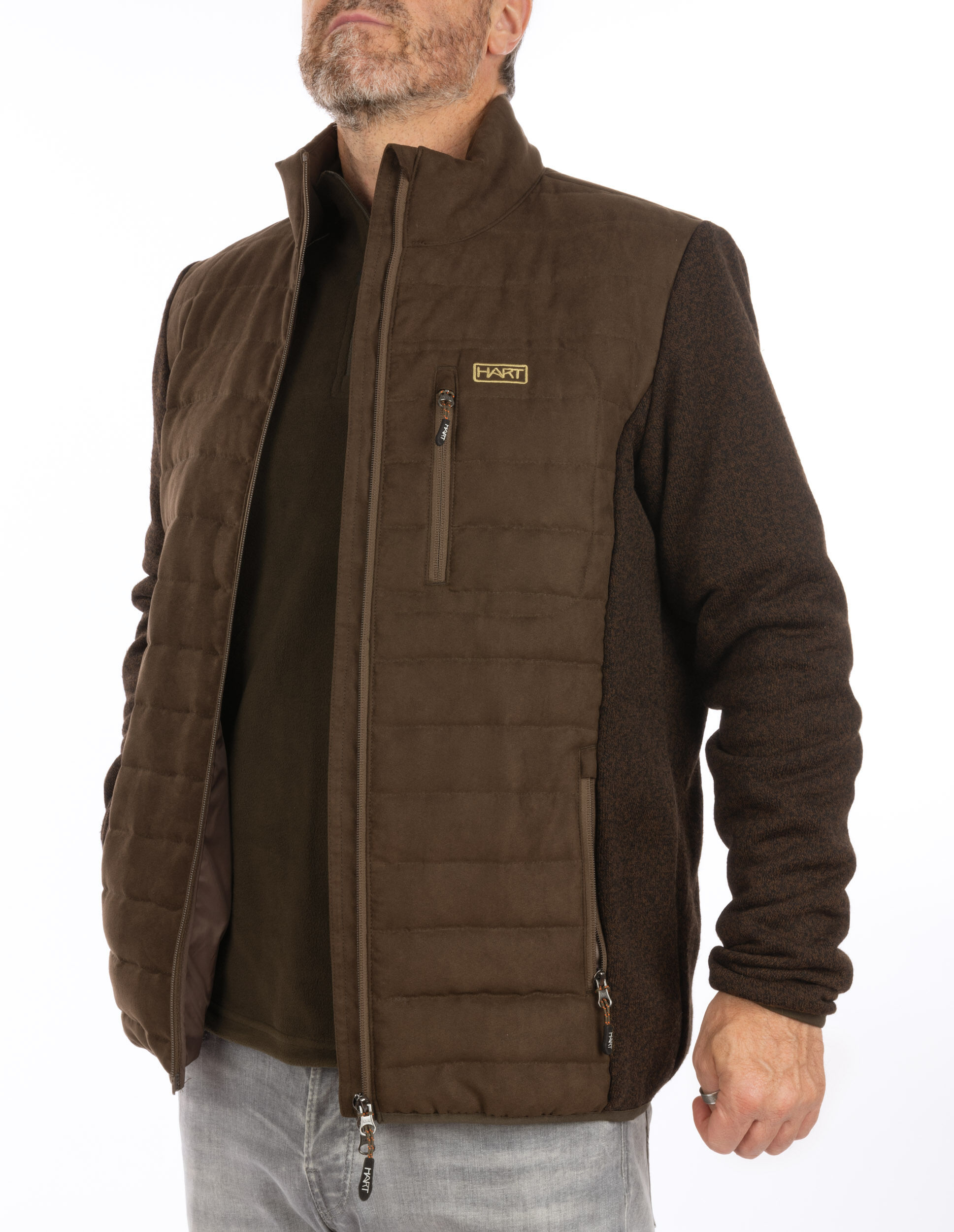 Hart Hybridjacke Montaraz-J (Braun)