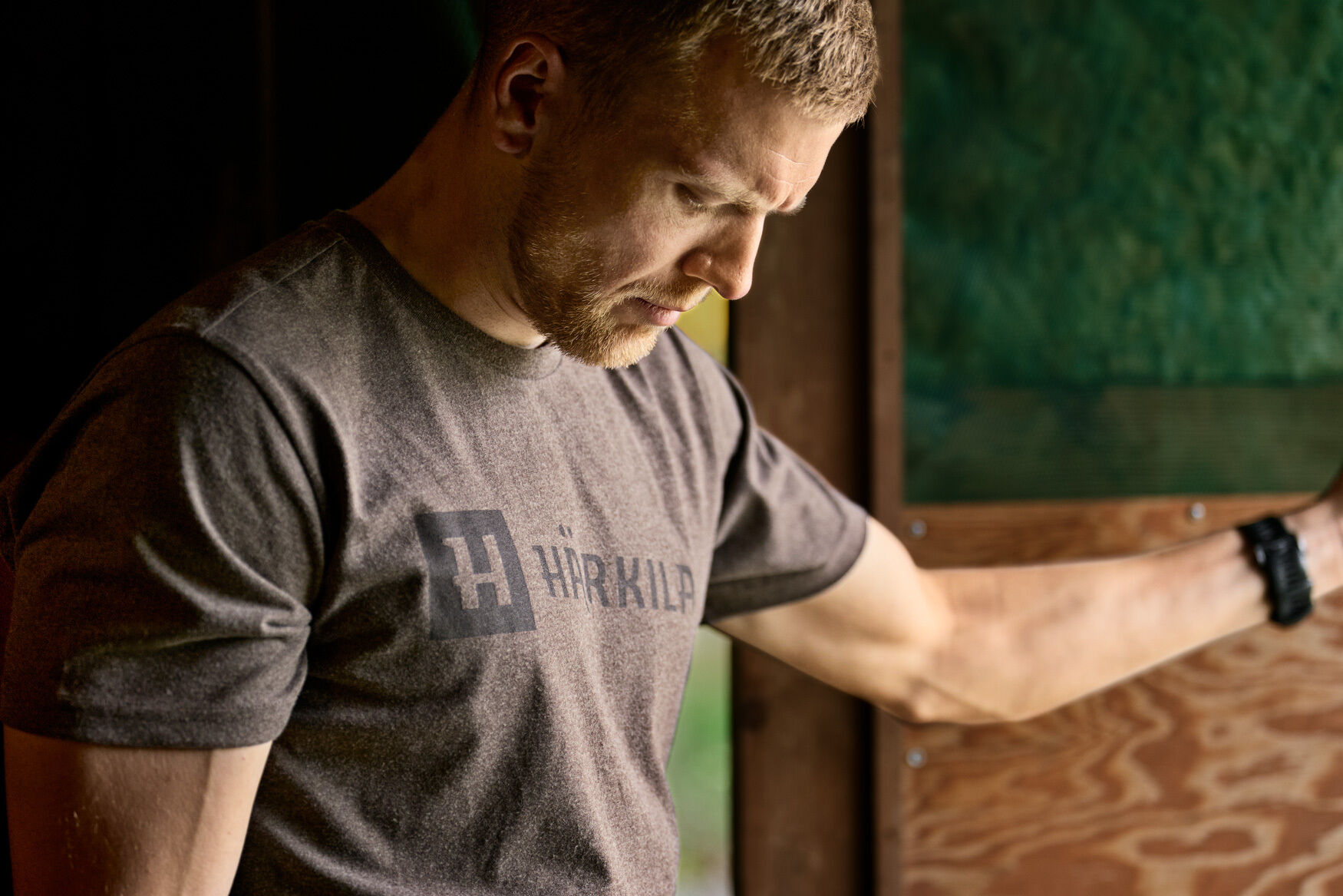 Härkila Identity T-Shirt (Brown melange)