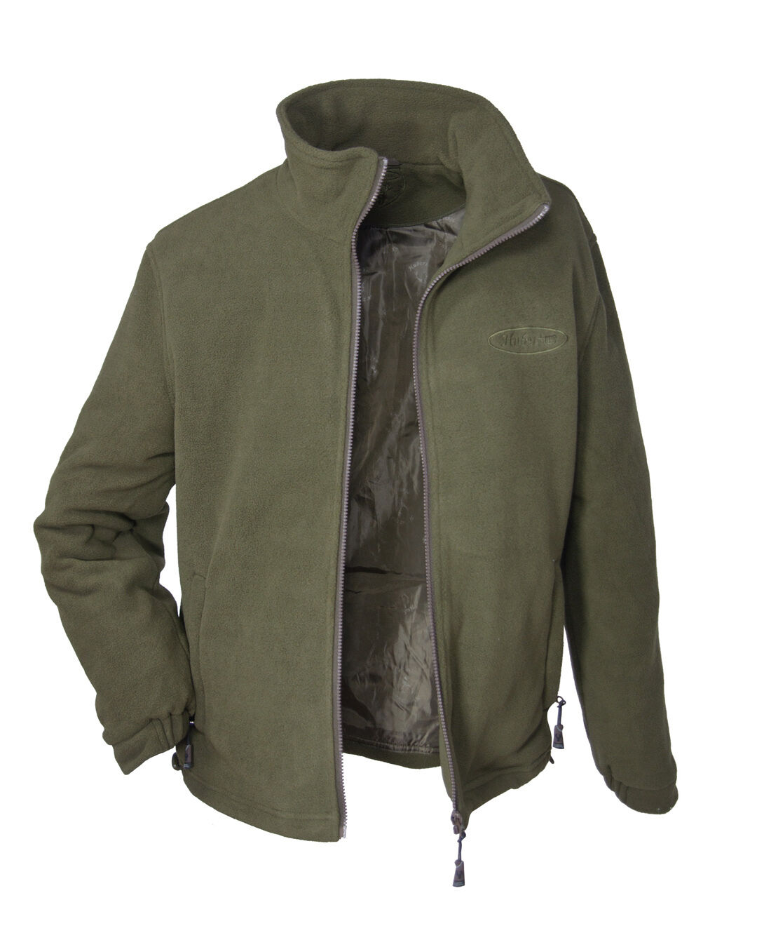 Hubertus Fleecejacke mit Futter (oliv)
