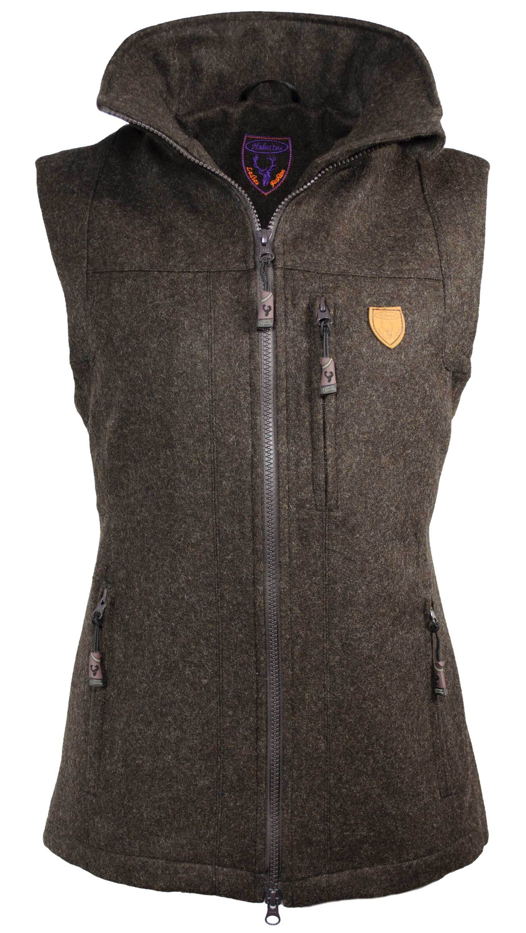 Hubertus Ladies Fashion Passau Lodenweste (dunkelbraun)
