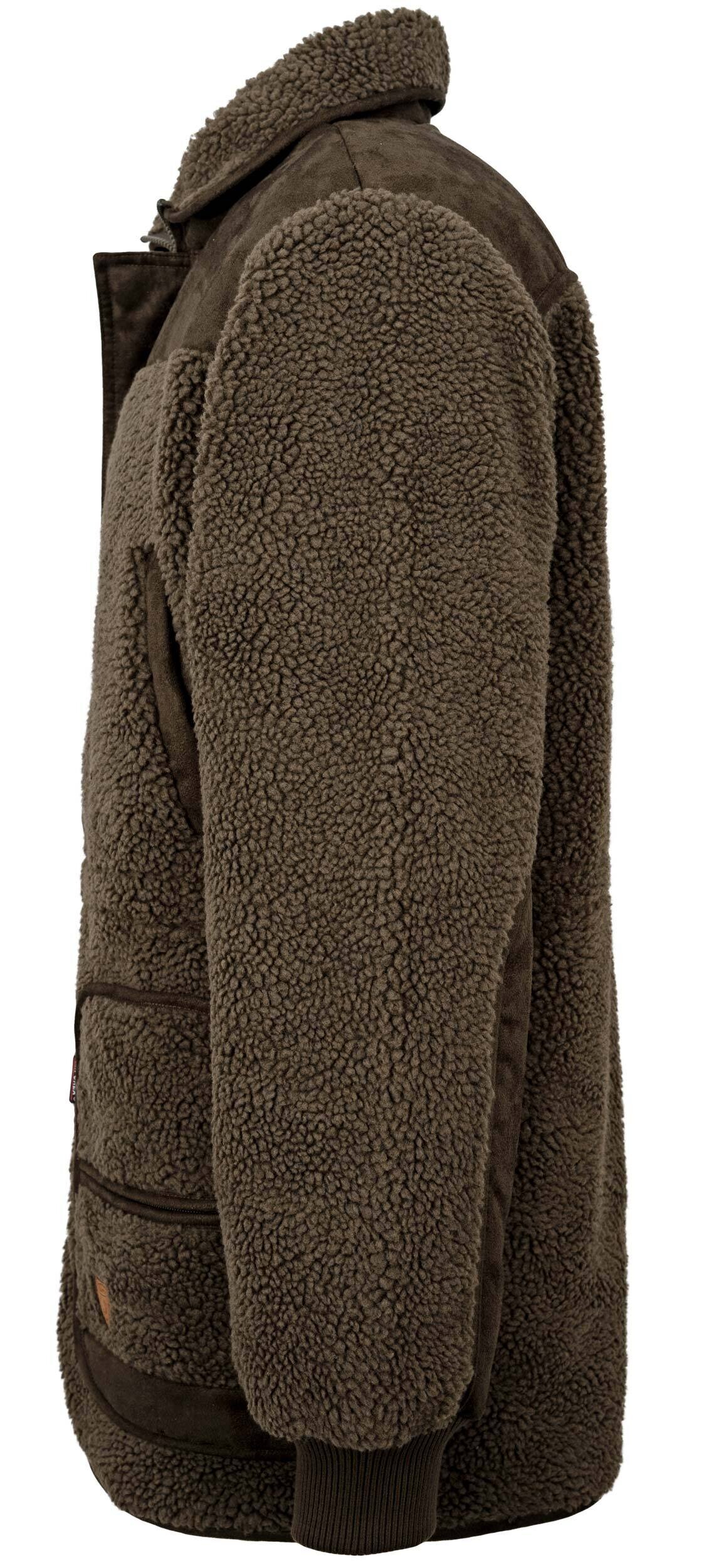 Hubertus Warn-Wende-Faserpelzjacke Drückjagd (oliv) Hubertus Warn-Wende-Faserpelzjacke Drückjagd (oliv)