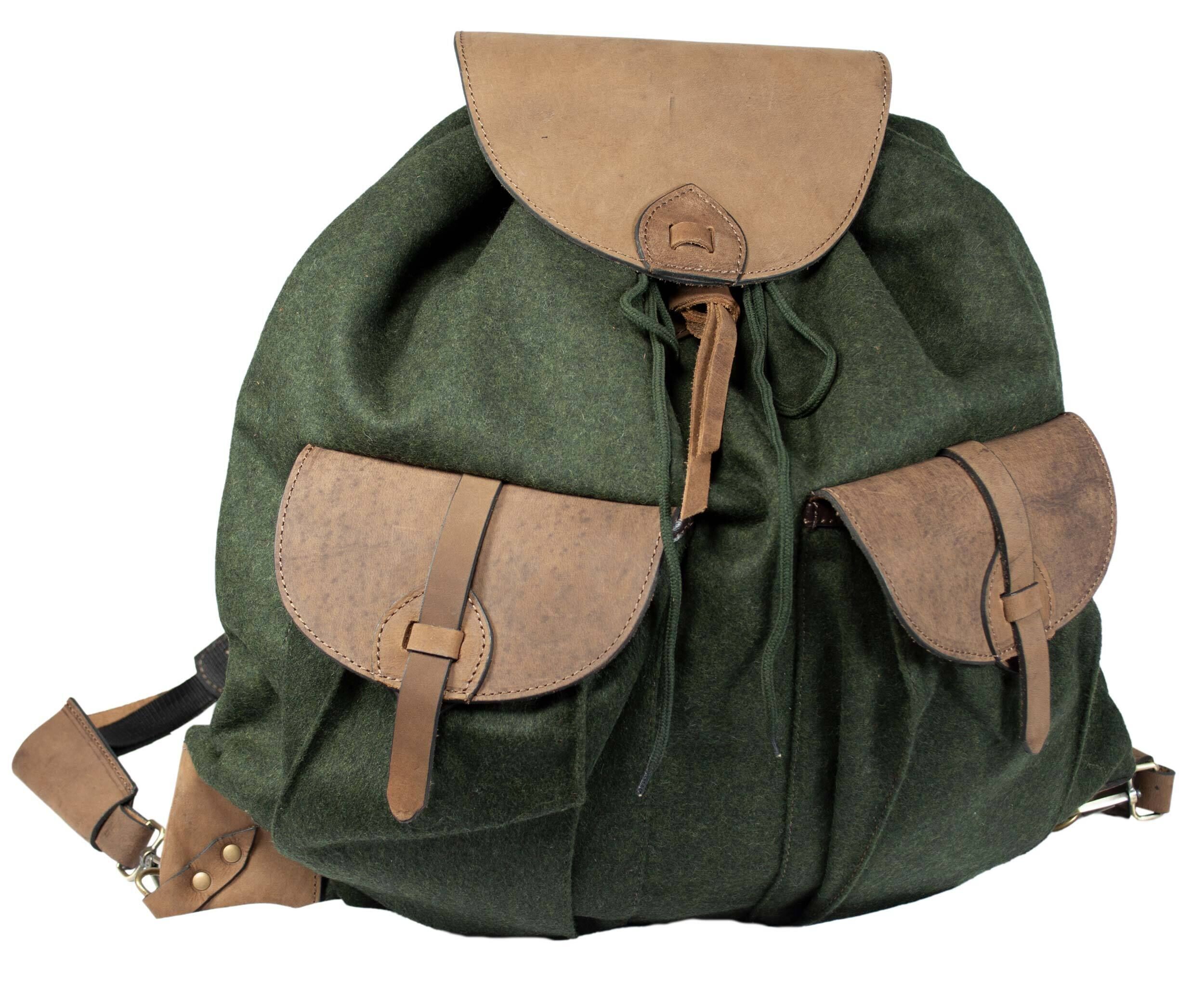 Hubertus Loden-Flüsterrucksack klein Hubertus Loden-Flüsterrucksack klein