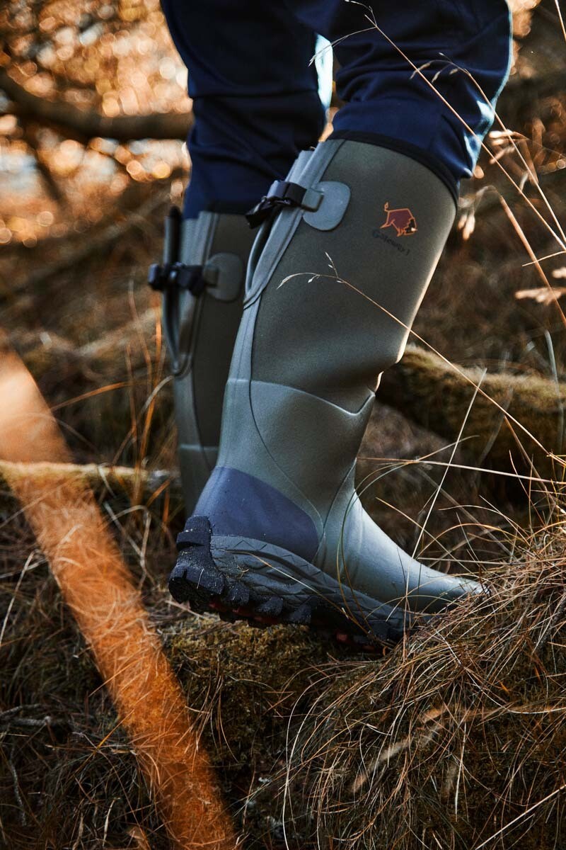 Gateway1 Woodwalker 18" 4mm Gummistiefel (Khaki)