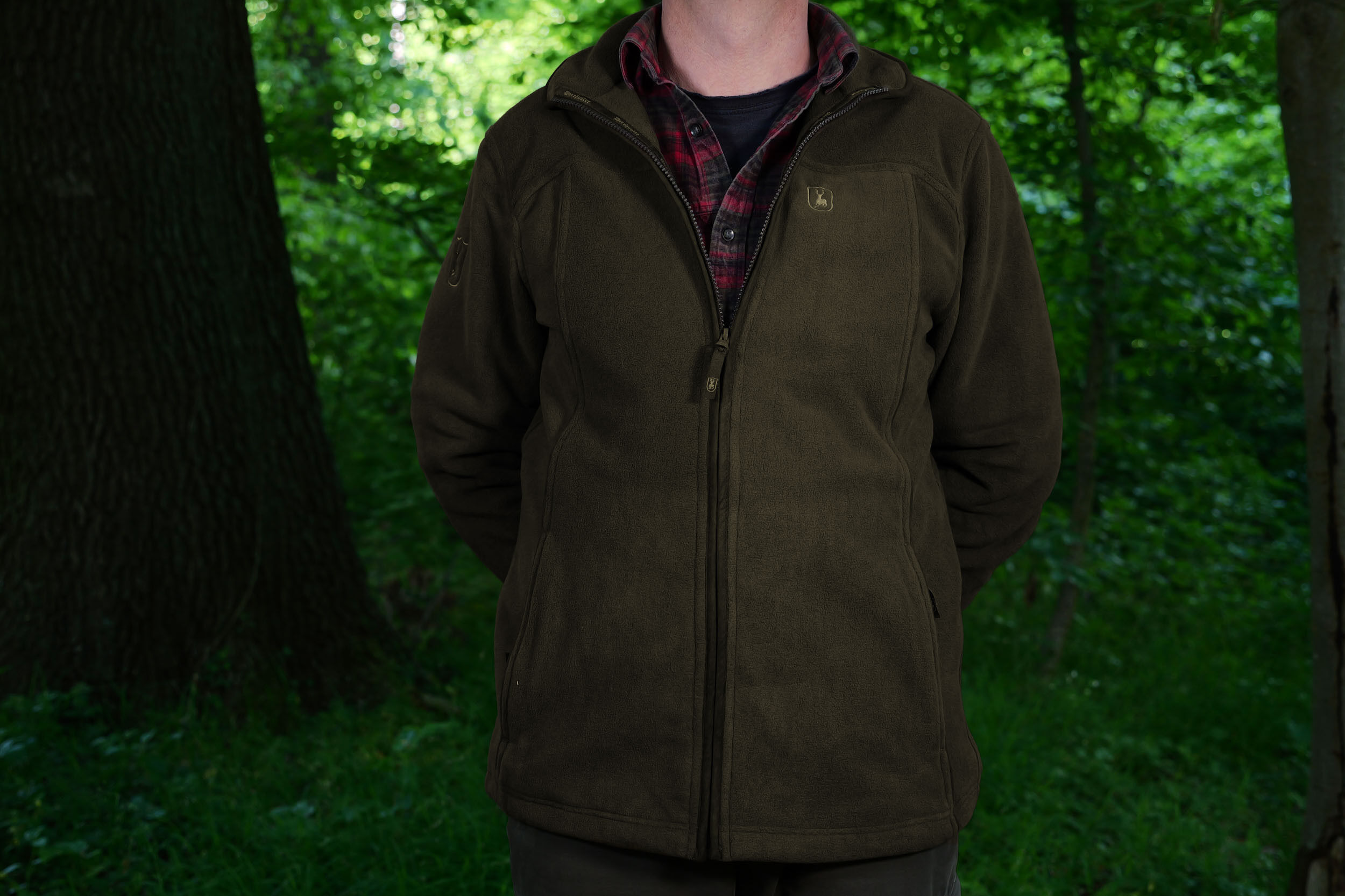 Deerhunter Eagle Fleecejacke (Tarmac Green)