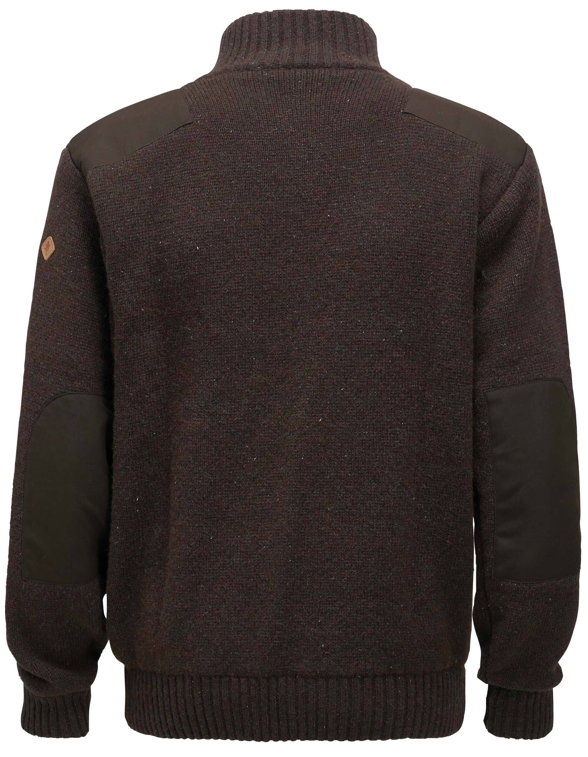 Pinewood Hurricane Full Zip Woll-Sweater (D.Brown Melange) Pinewood Hurricane Full Zip Woll-Sweater (D.Brown Melange)