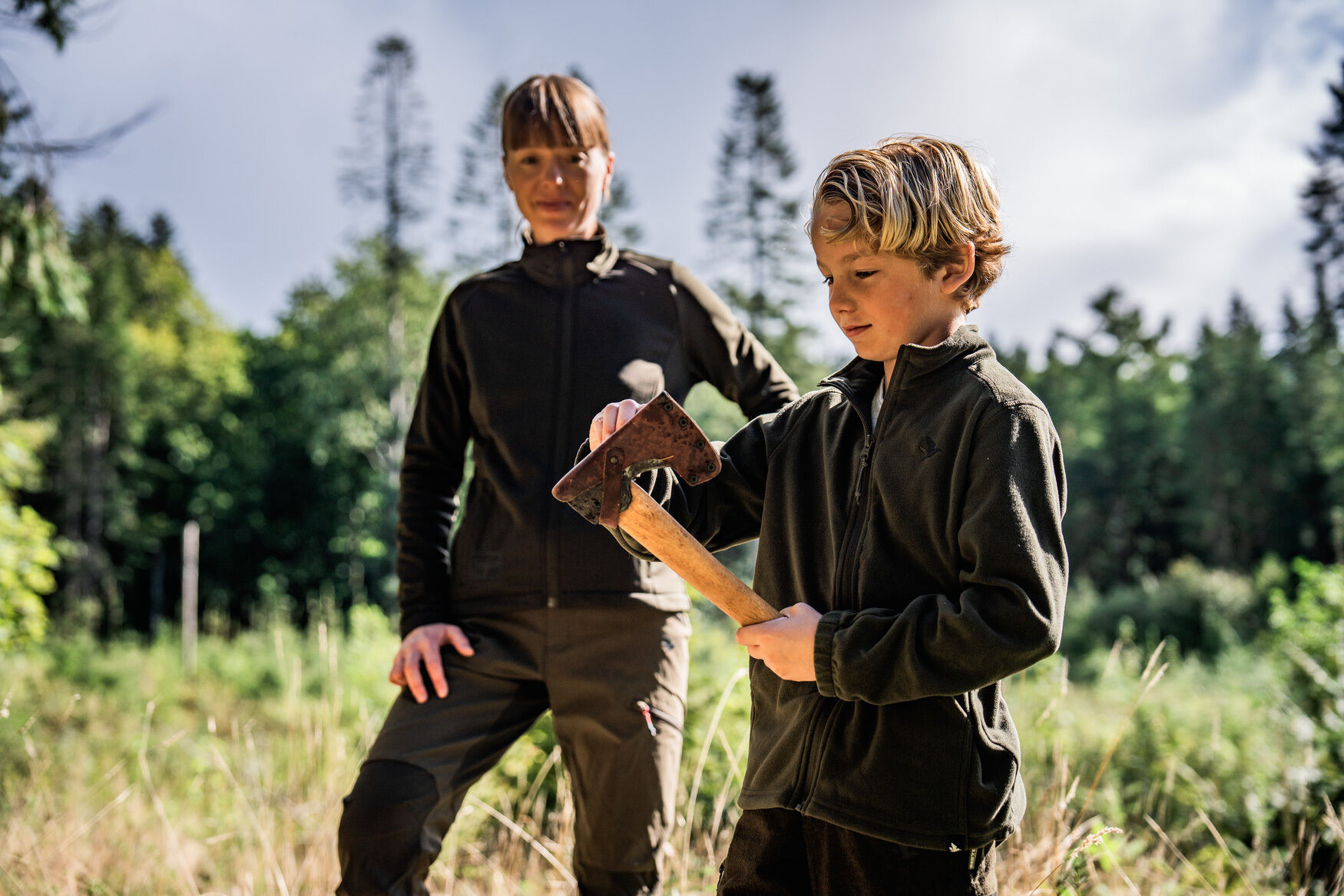 Seeland Benjamin Fleecejacke Junior (green)