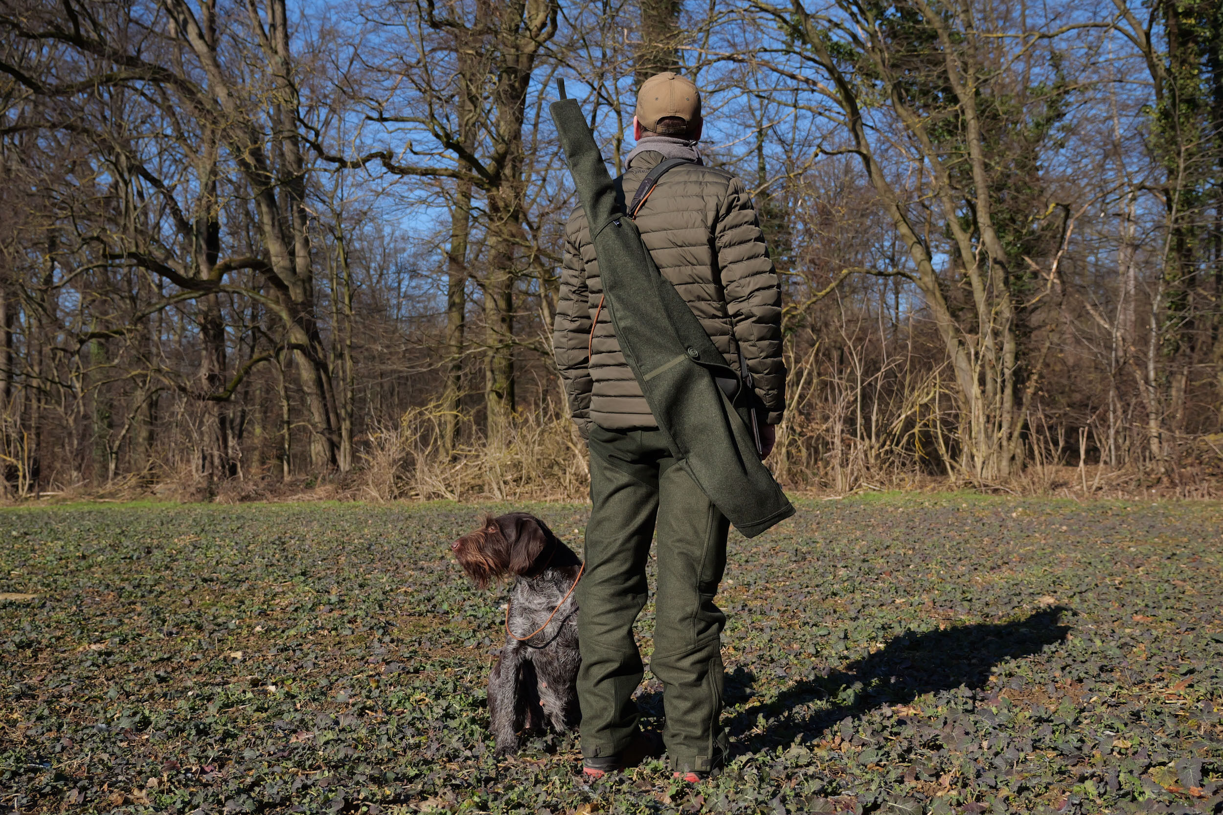 Jagdhund Gewehrfutteral Karkopf Loden Jagdhund Gewehrfutteral Karkopf Loden