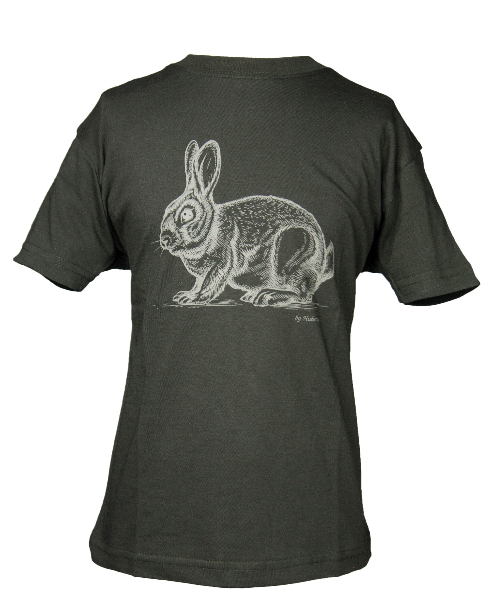 Hubertus Kinder-T-Shirt Kaninchen (oliv)
