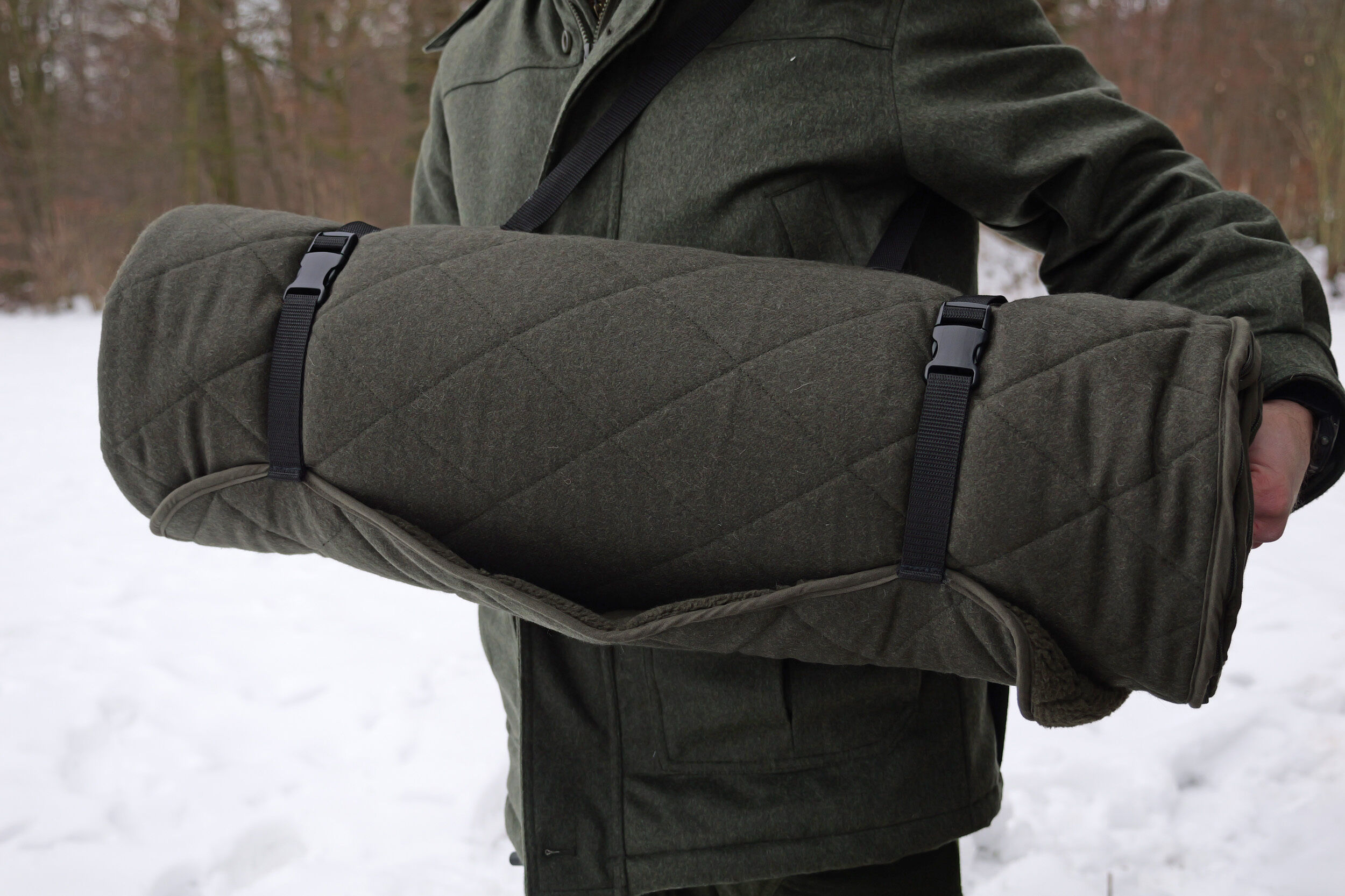 Hubertus Loden-Ansitzsack Forest mit Thinsulate