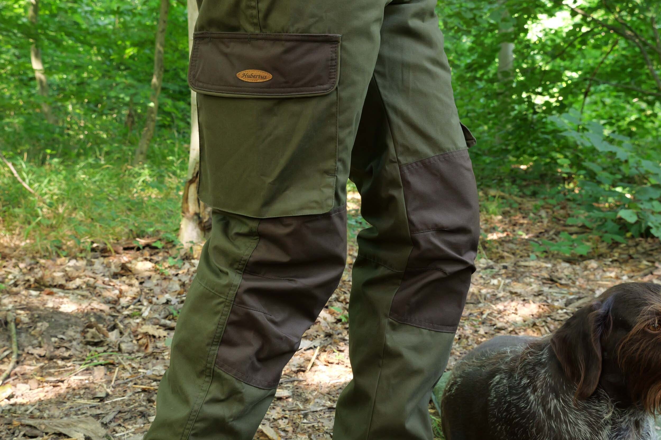Hubertus Outdoorhose OS 50 Membran Blattschuss (oliv/braun)
