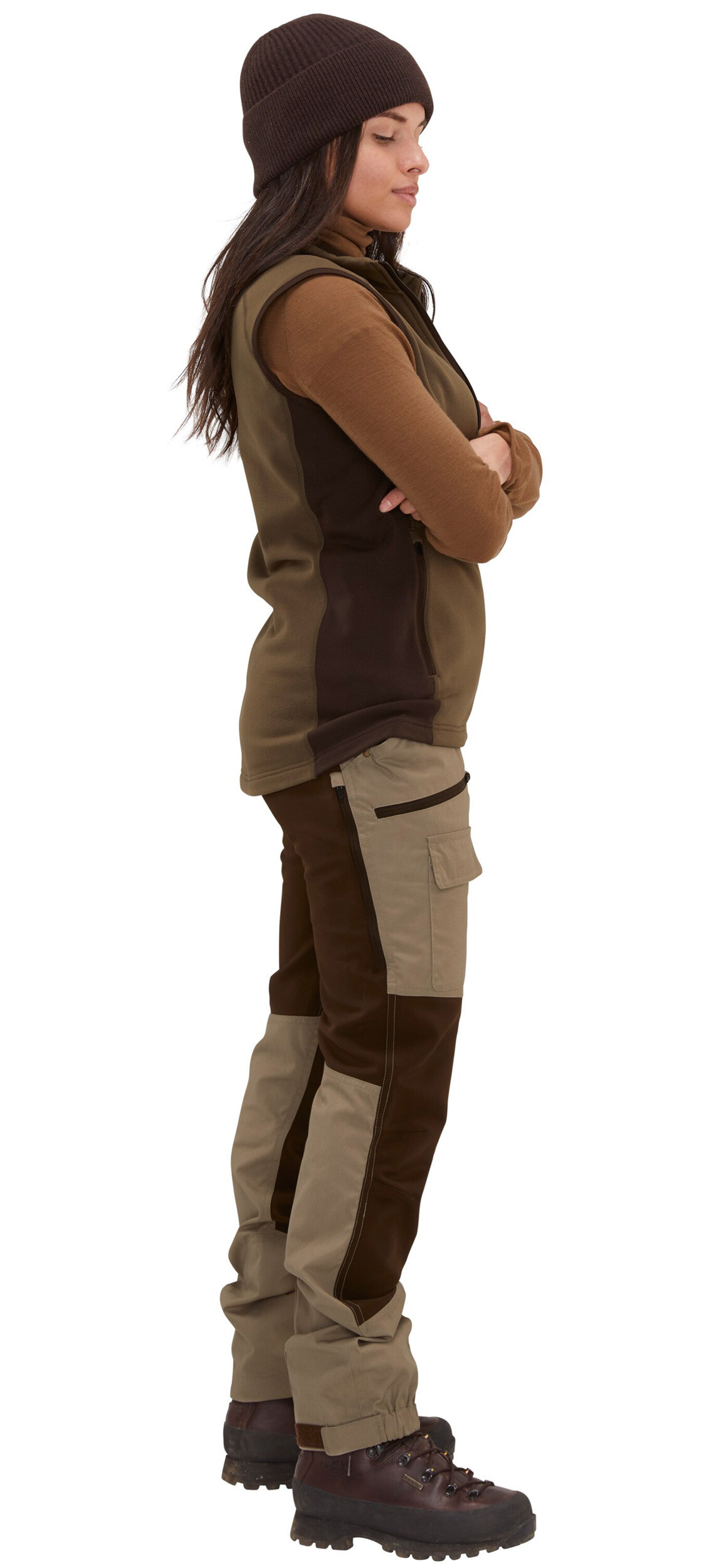 Chevalier Lenzie Technostretch Jagdweste Damen (Tobacco/Brown)