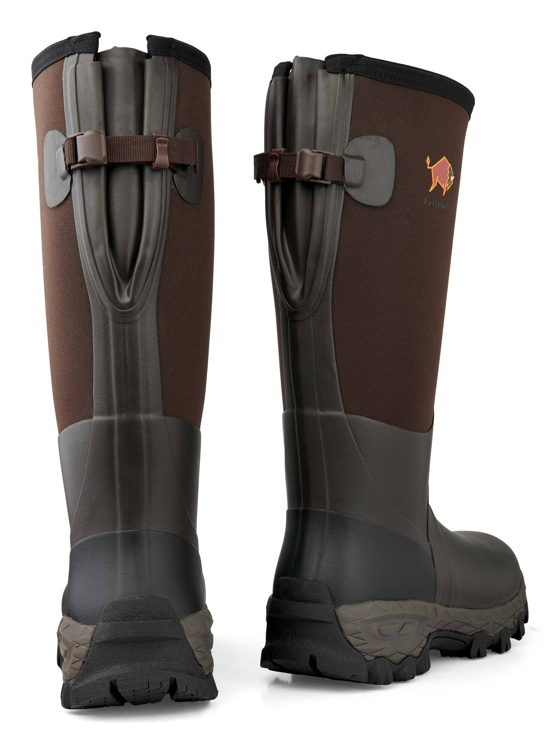 Gateway1 Woodwalker 18" 4mm Gummistiefel (Dark Brown) Gateway1 Woodwalker 18" 4mm Gummistiefel (Dark Brown)