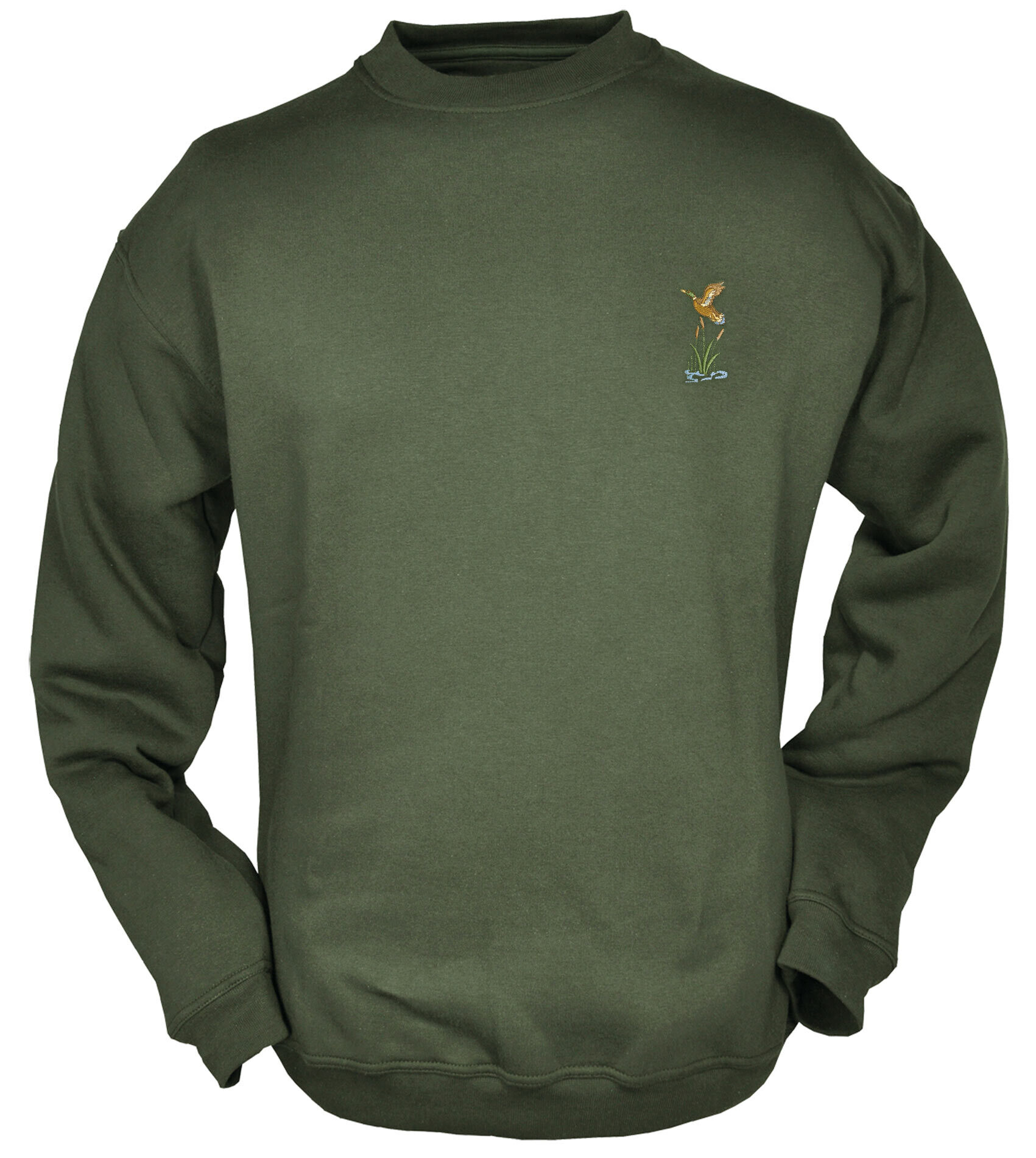 Hubertus Sweatshirt Ente (grün)