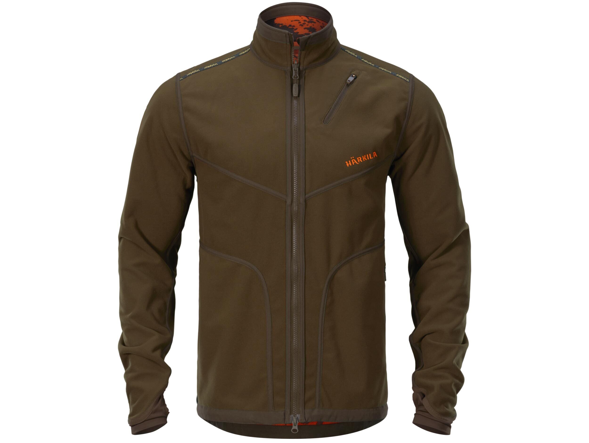 Härkila Wildboar Pro Reversible Fleecejacke (W. green/AXIS MSP Blaze) Härkila Wildboar Pro Reversible Fleecejacke (W. green/AXIS MSP Blaze)