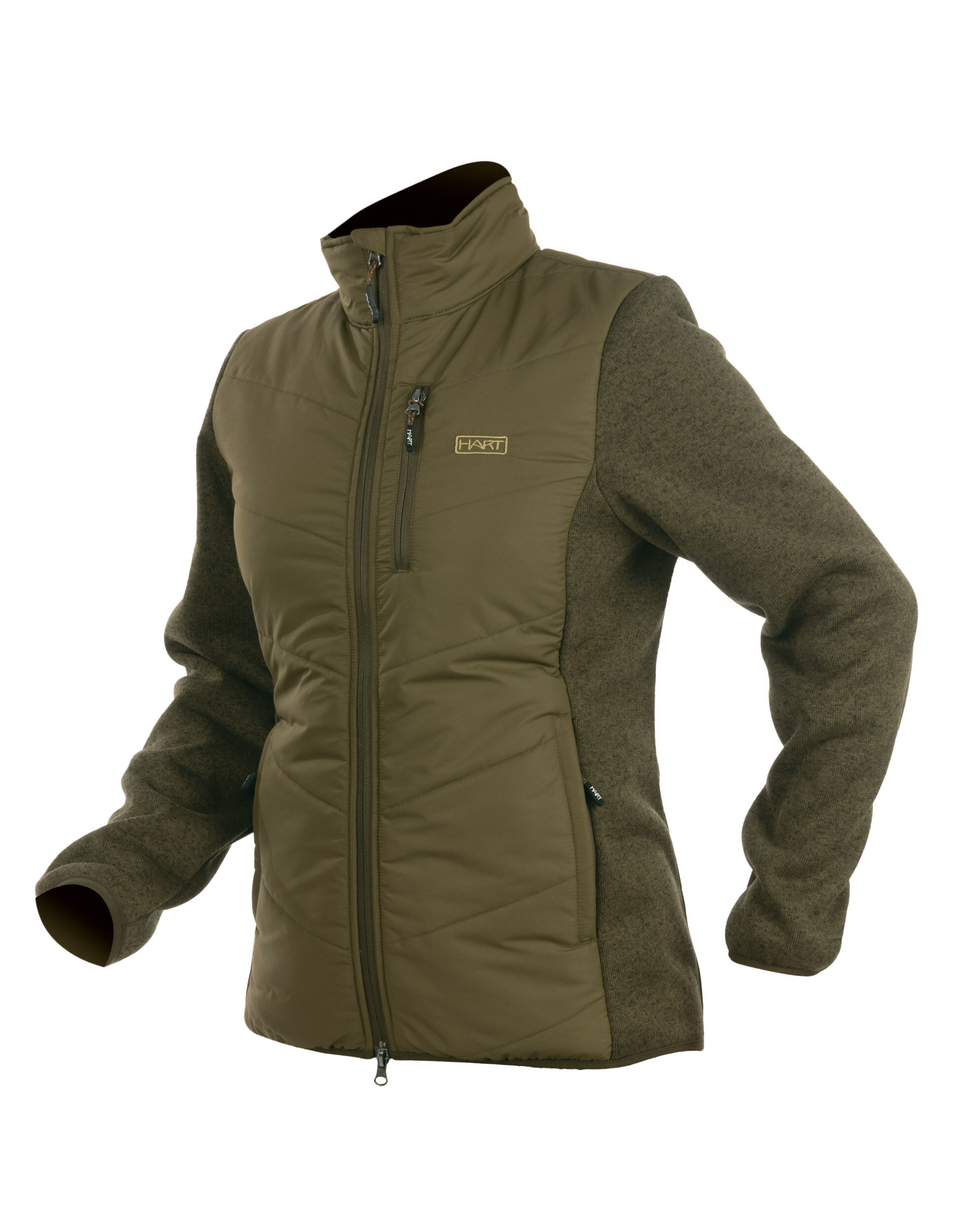 Hart Damen-Hybridjacke Corma-J (Grün)
