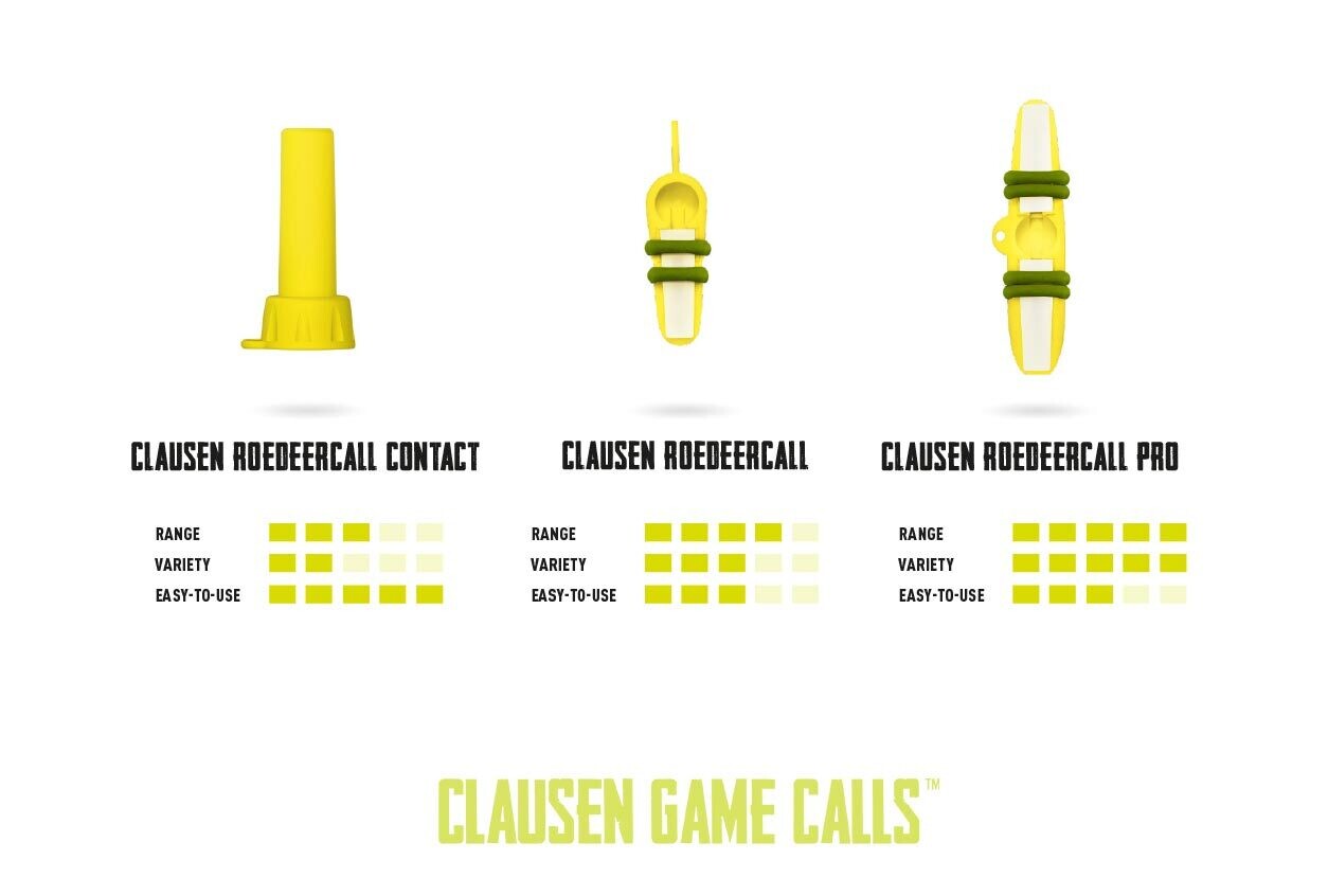 Clausen Rehblatter Roedeercall Contact