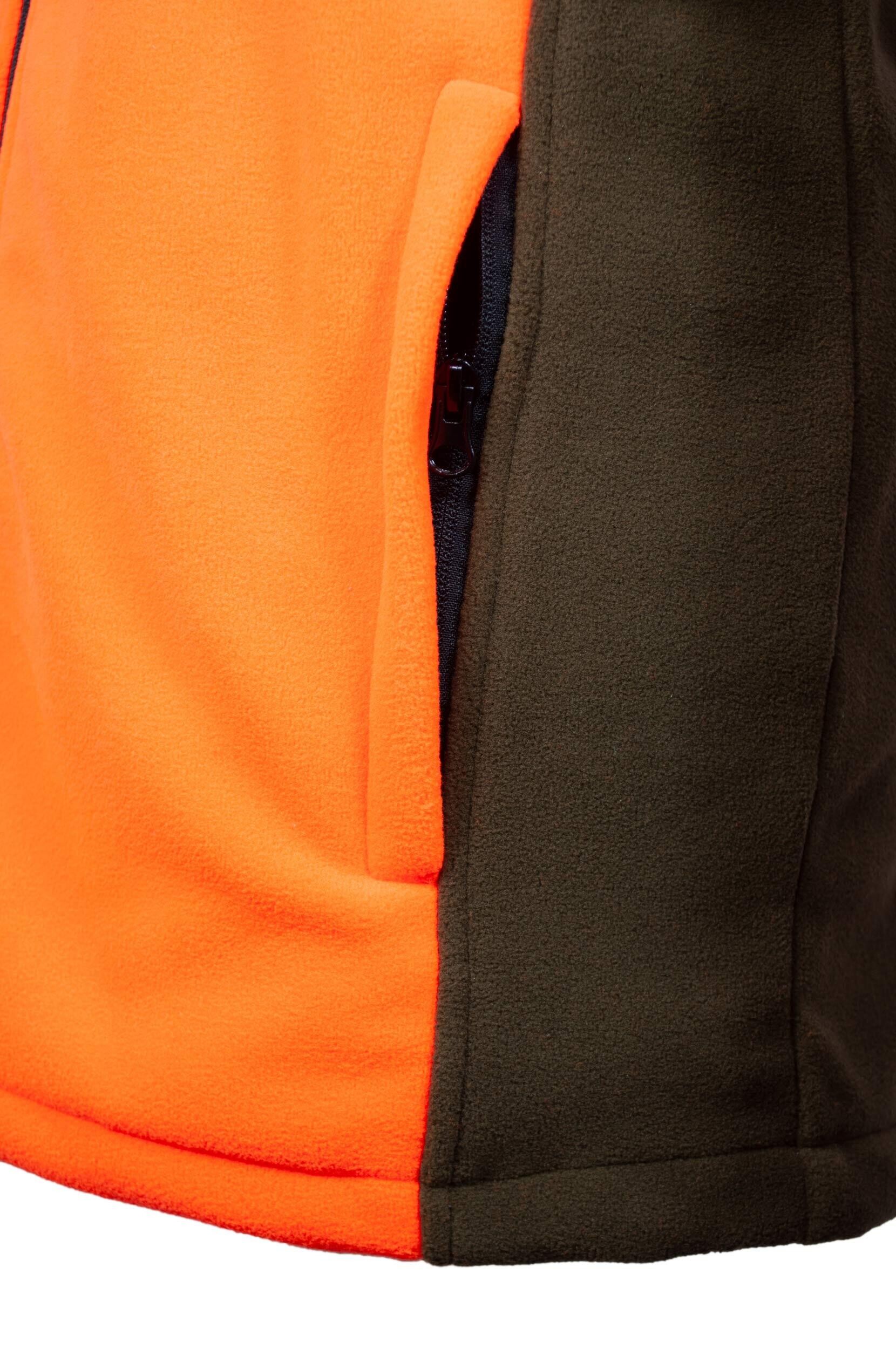 Hubertus Fleecejacke Eifel (orange) Hubertus Fleecejacke Eifel (orange)