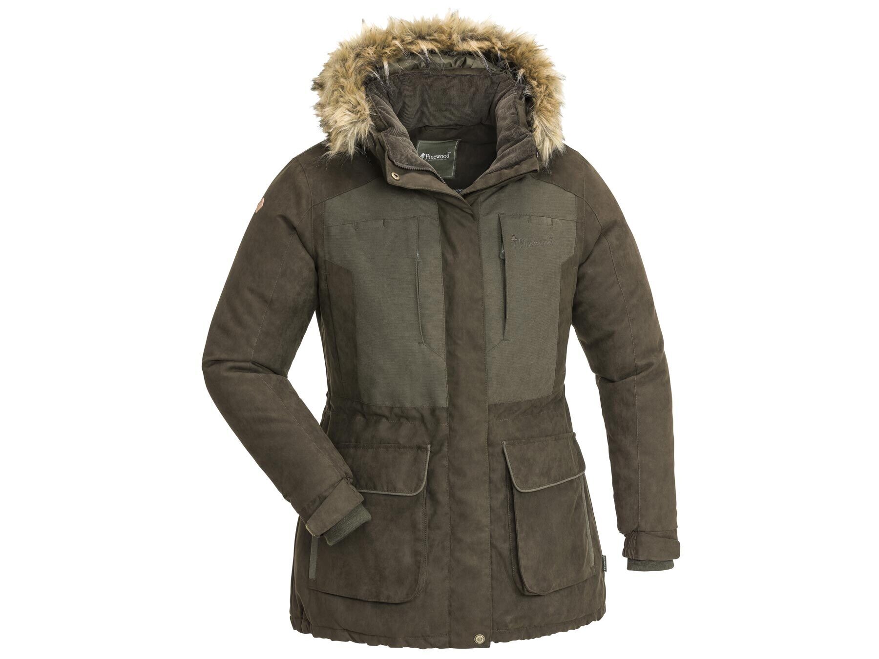 Pinewood Abisko 2.0 Winterjacke Damen (Suede Brown)