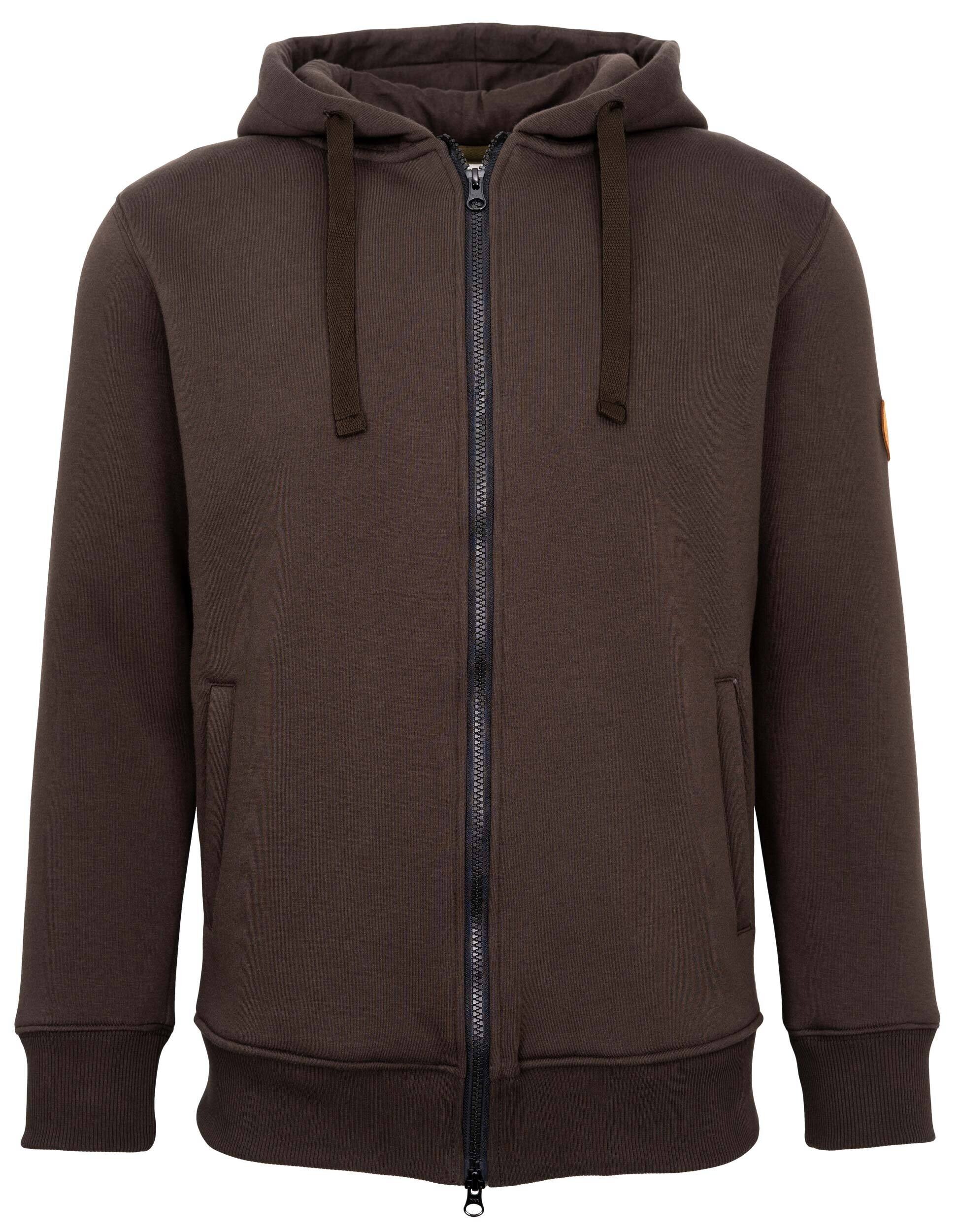 Hubertus Jagdhoodie Just Hunt It (oliv/braun)