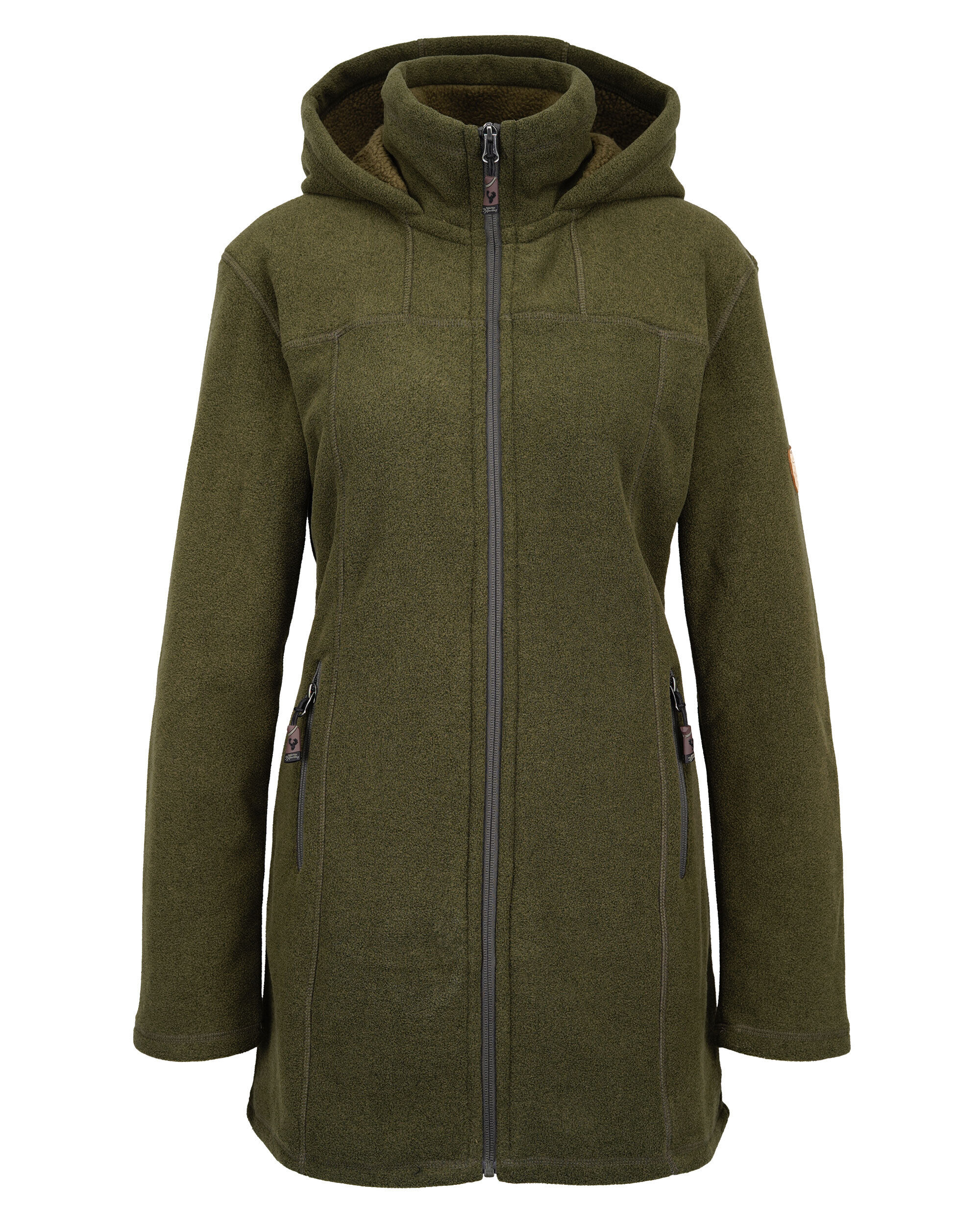 Hubertus Damen-Fleecejacke Polar (dkl.-oliv)