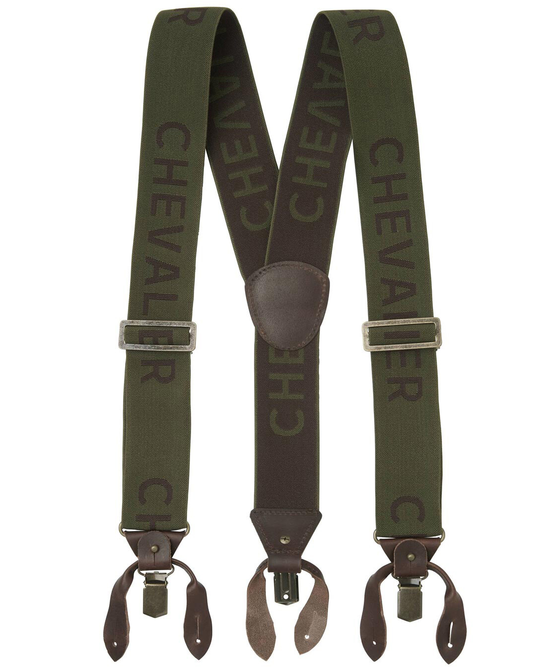 Chevalier Logo Hosenträger (Dark Green)