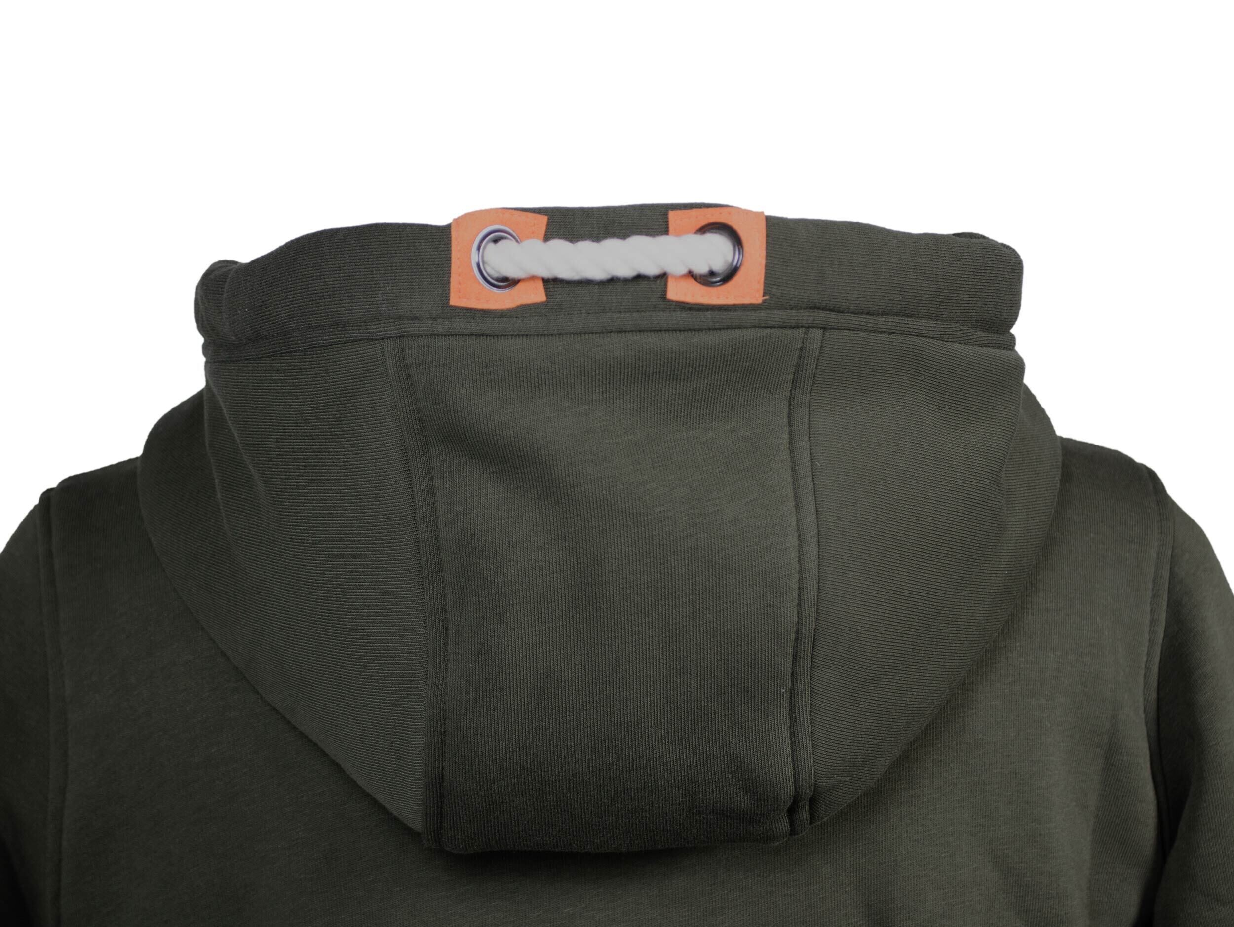 Hubertus Ladies Fashion Hoody mit Reißverschluss (oliv) Hubertus Ladies Fashion Hoody mit Reißverschluss (oliv)