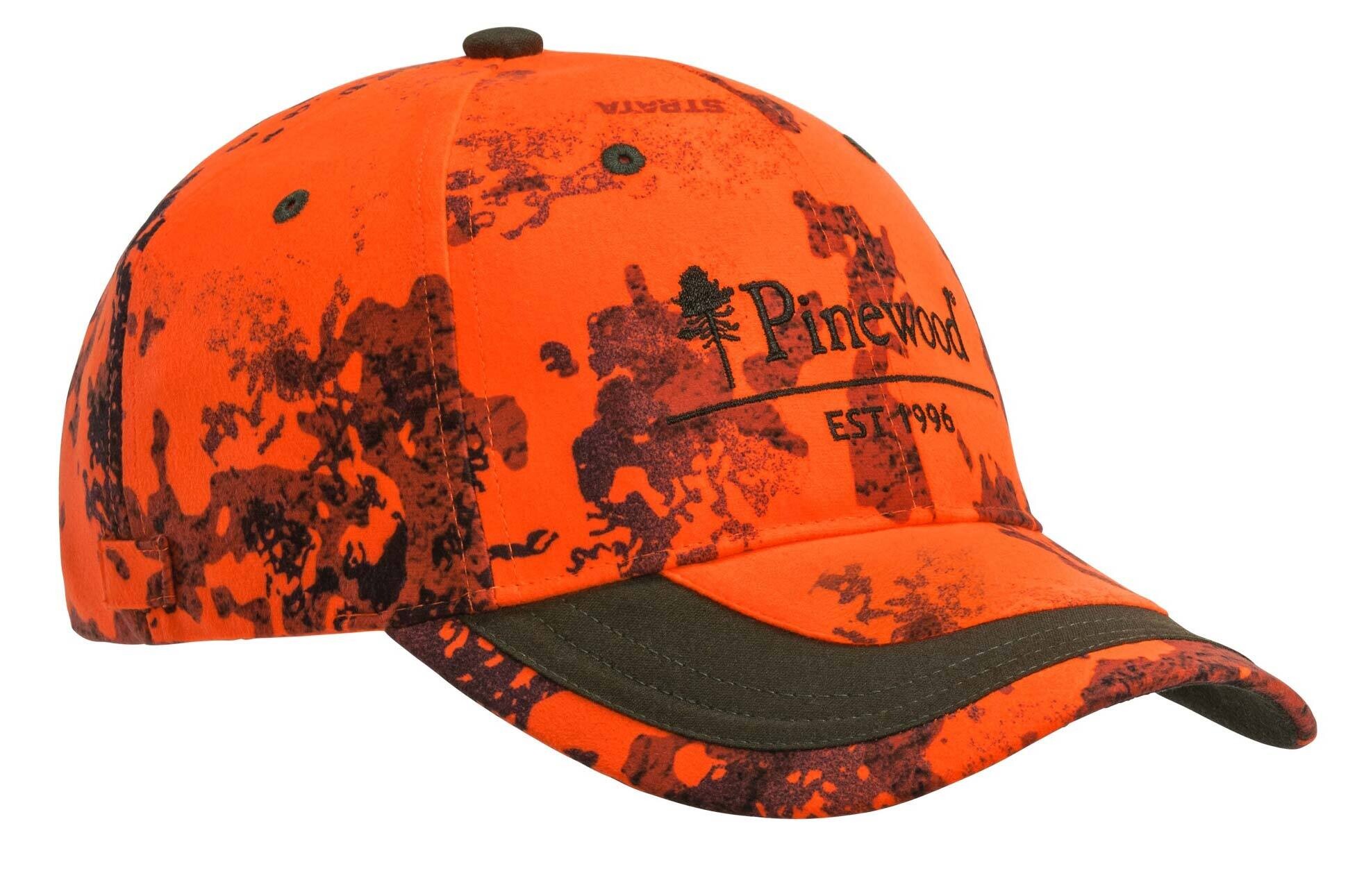 Pinewood Camou Kids Cap (strata blaze/moss green)