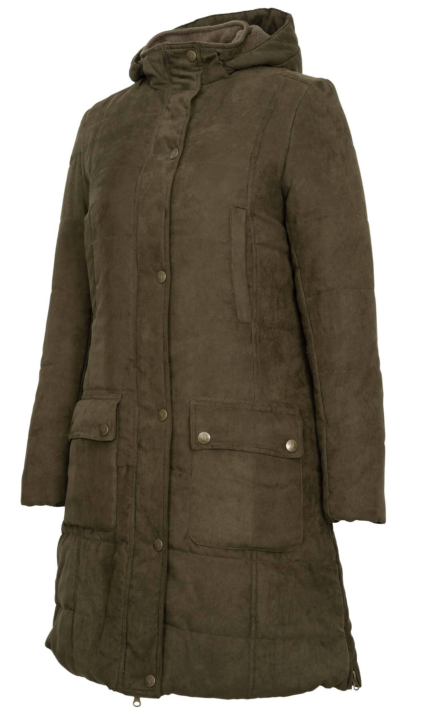 Hubertus Damenmantel Micro Primaloft (dunkelgrün)