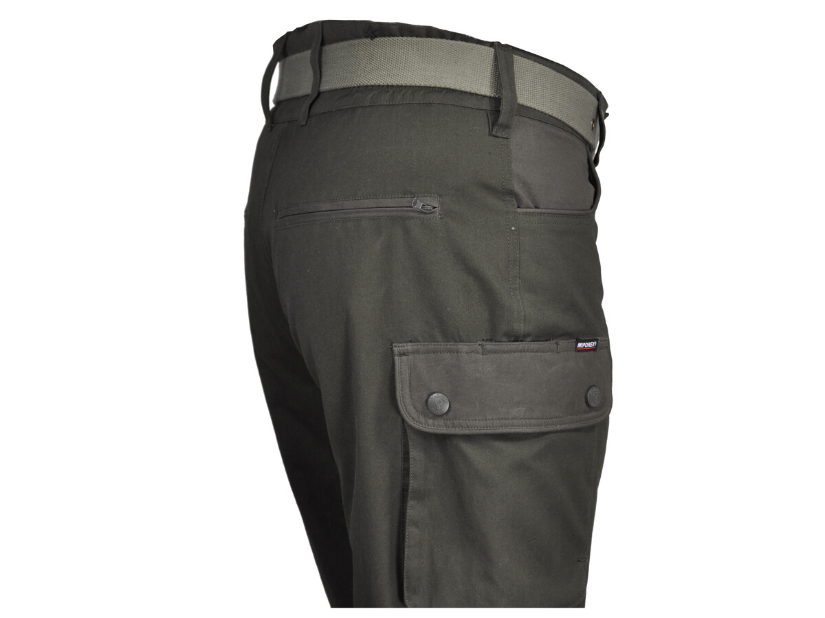 Hubertus Outdoorhose OS 50 Membran Blattschuss (oliv/braun)