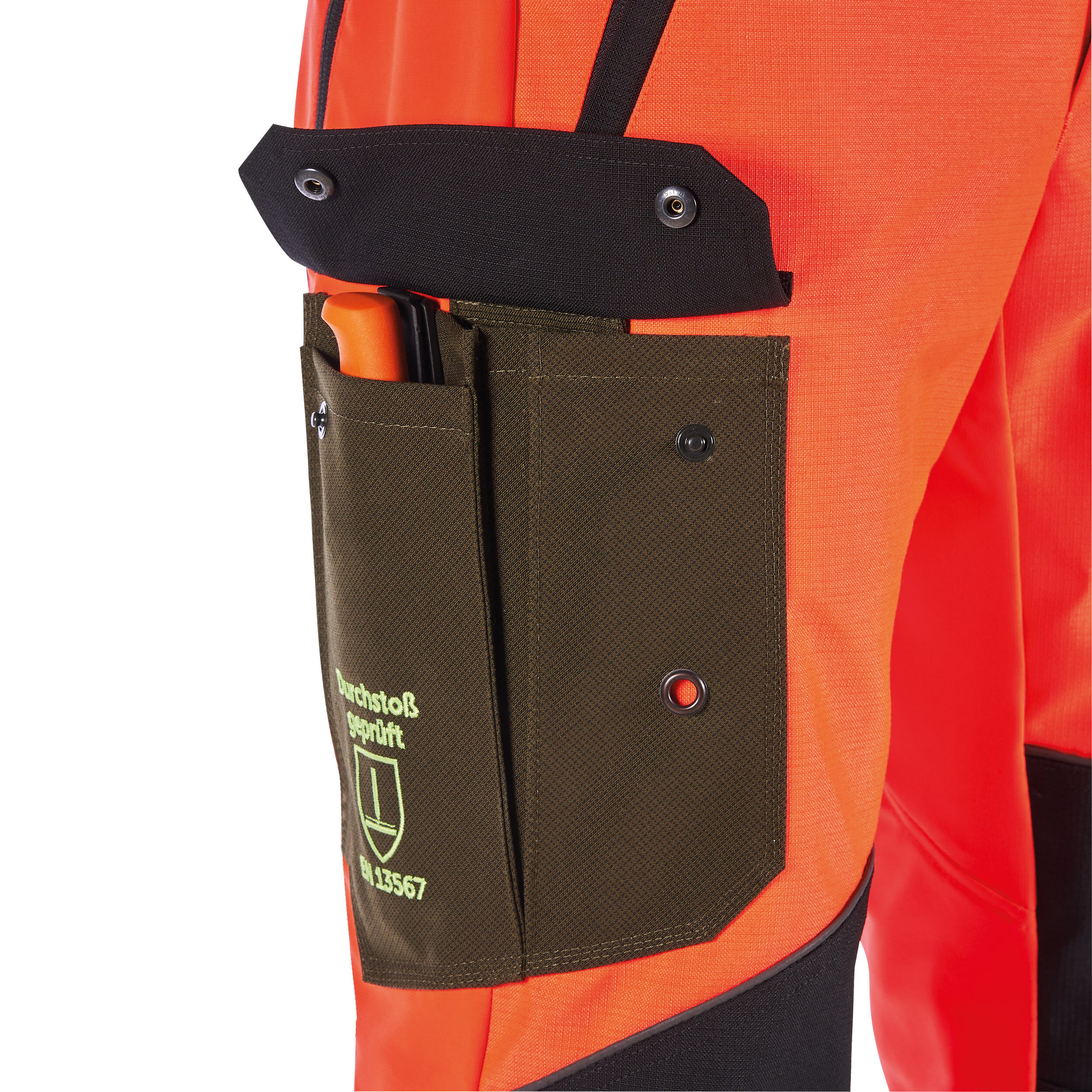 PSS Sauenschutzhose X-treme (orange/grün)
