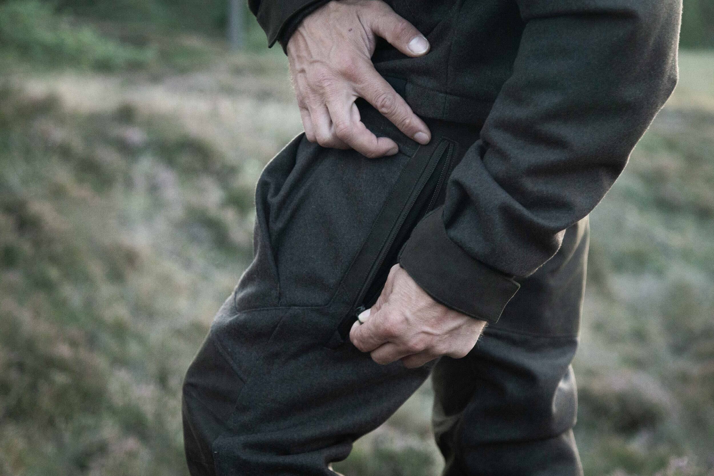Northern Hunting Asbjorn Varg verstärkte Wollhose (dark green)