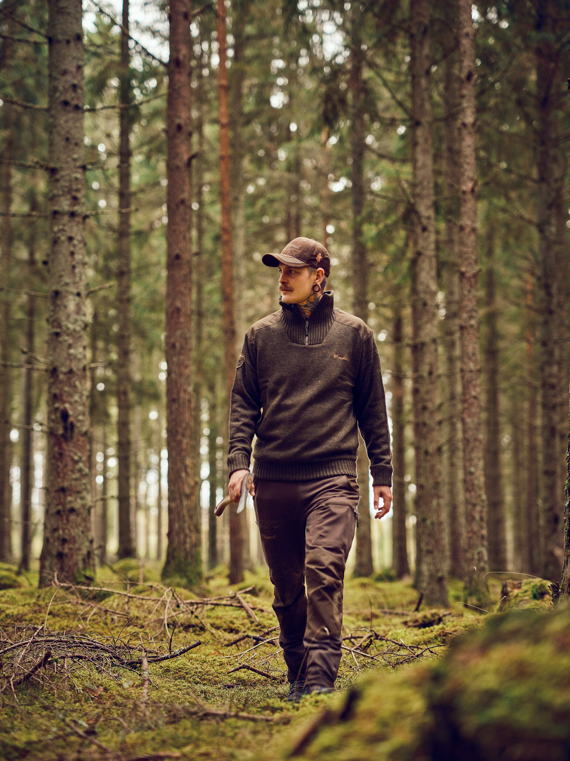 Pinewood Hurricane Strickpullover (Dunkelgrün)