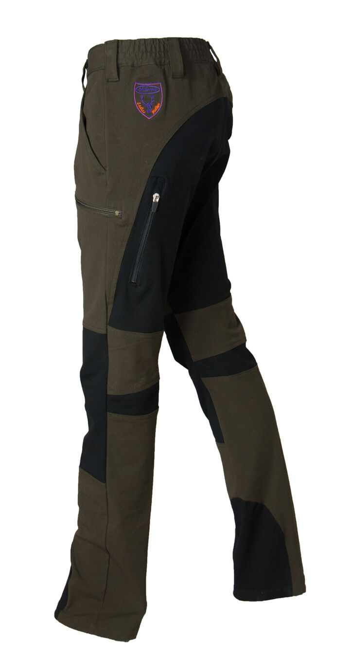 Hubertus Damen Jagdhose Stretch Emma (oliv/schwarz) Hubertus Damen Jagdhose Stretch Emma (oliv/schwarz)