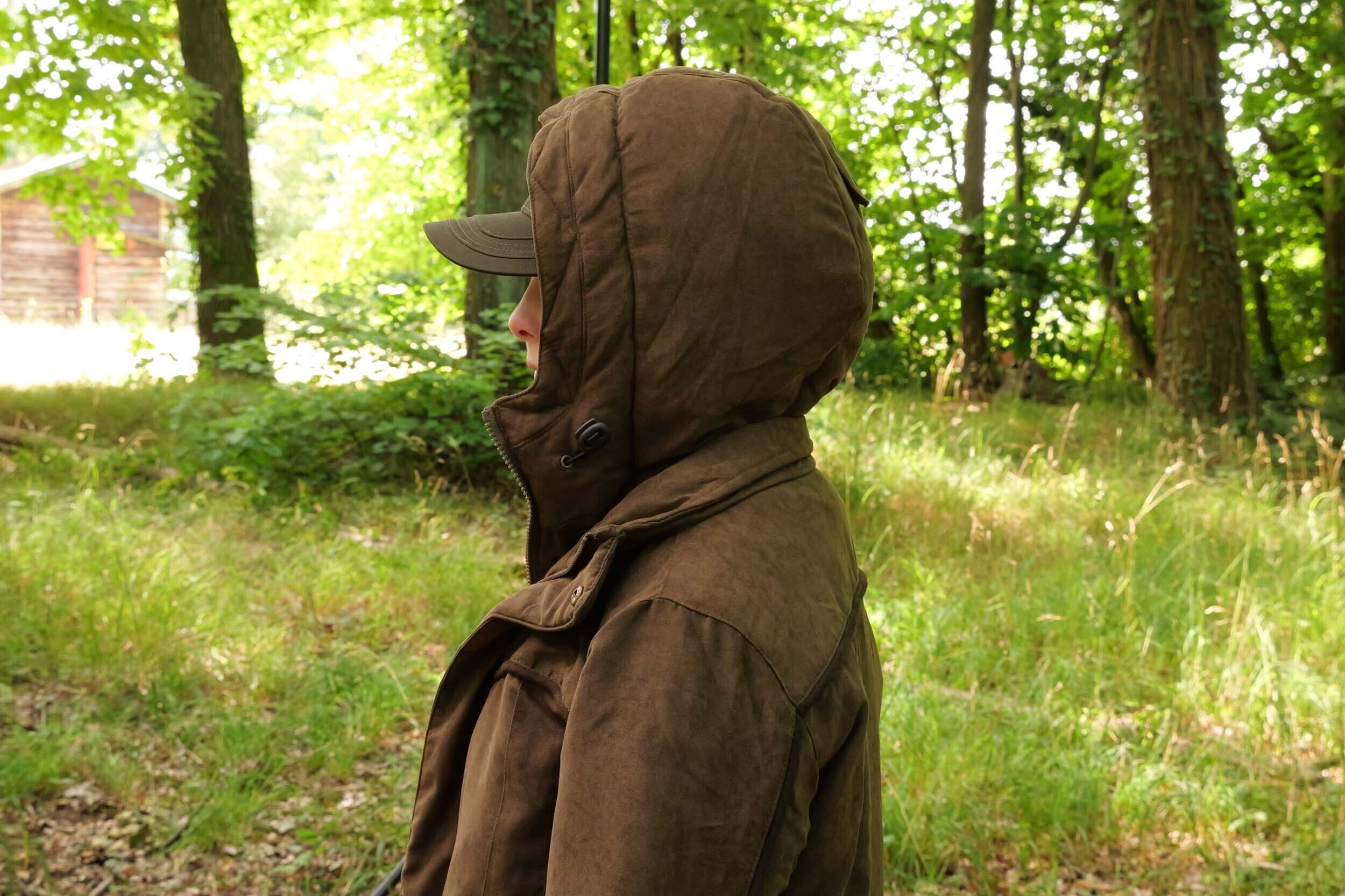 Hubertus Micro Camo Kinder-Wendejacke Janus (oliv/orange)