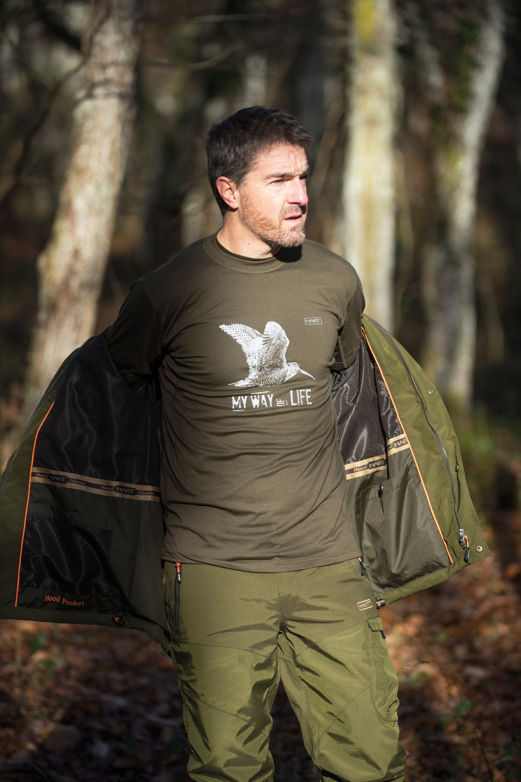 Hart T-Shirt Becasse (Grün) Hart T-Shirt Becasse (Grün)