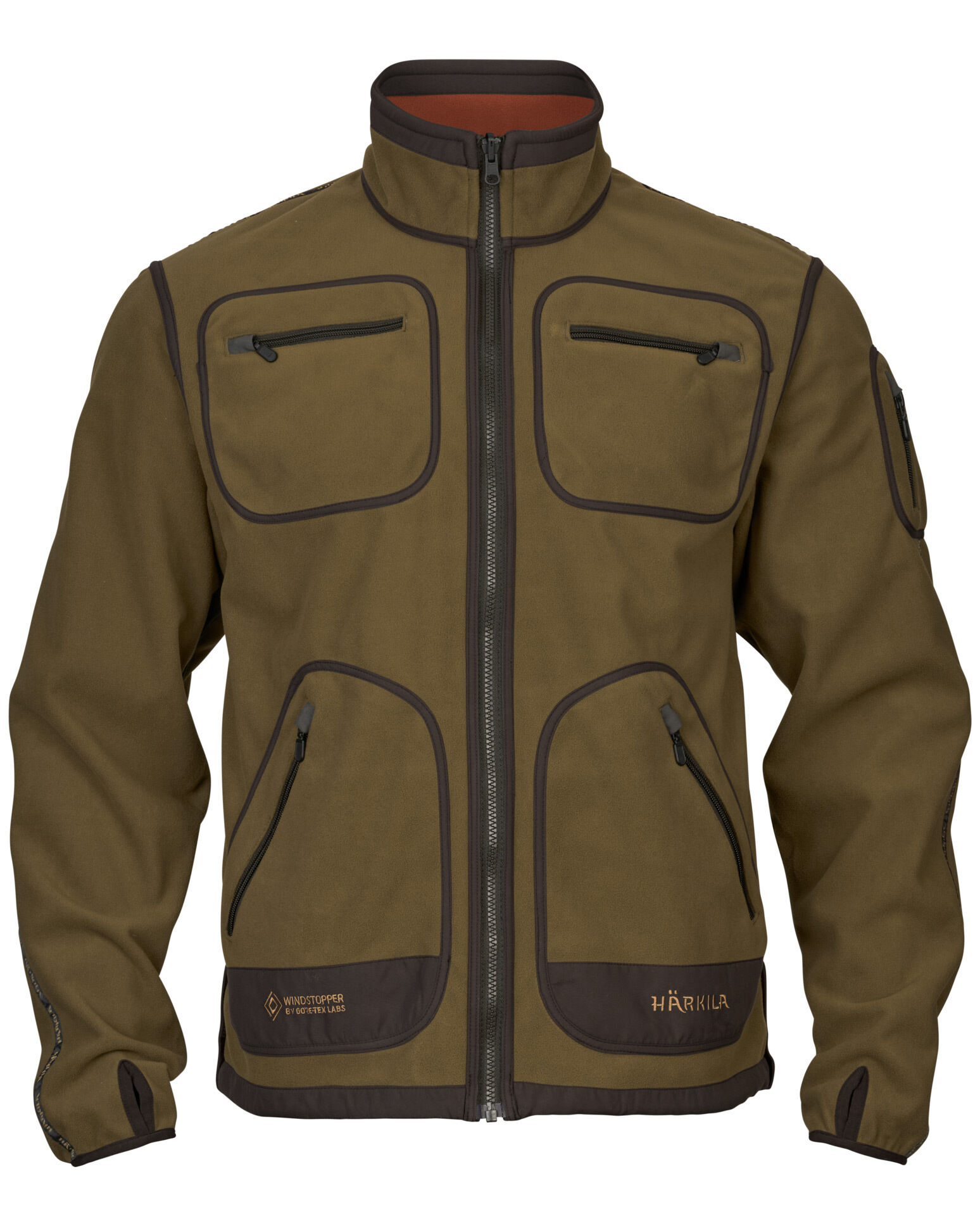Härkila Kamko Fleecejacke (Olive/Arabian spice) Härkila Kamko Fleecejacke (Olive/Arabian spice)