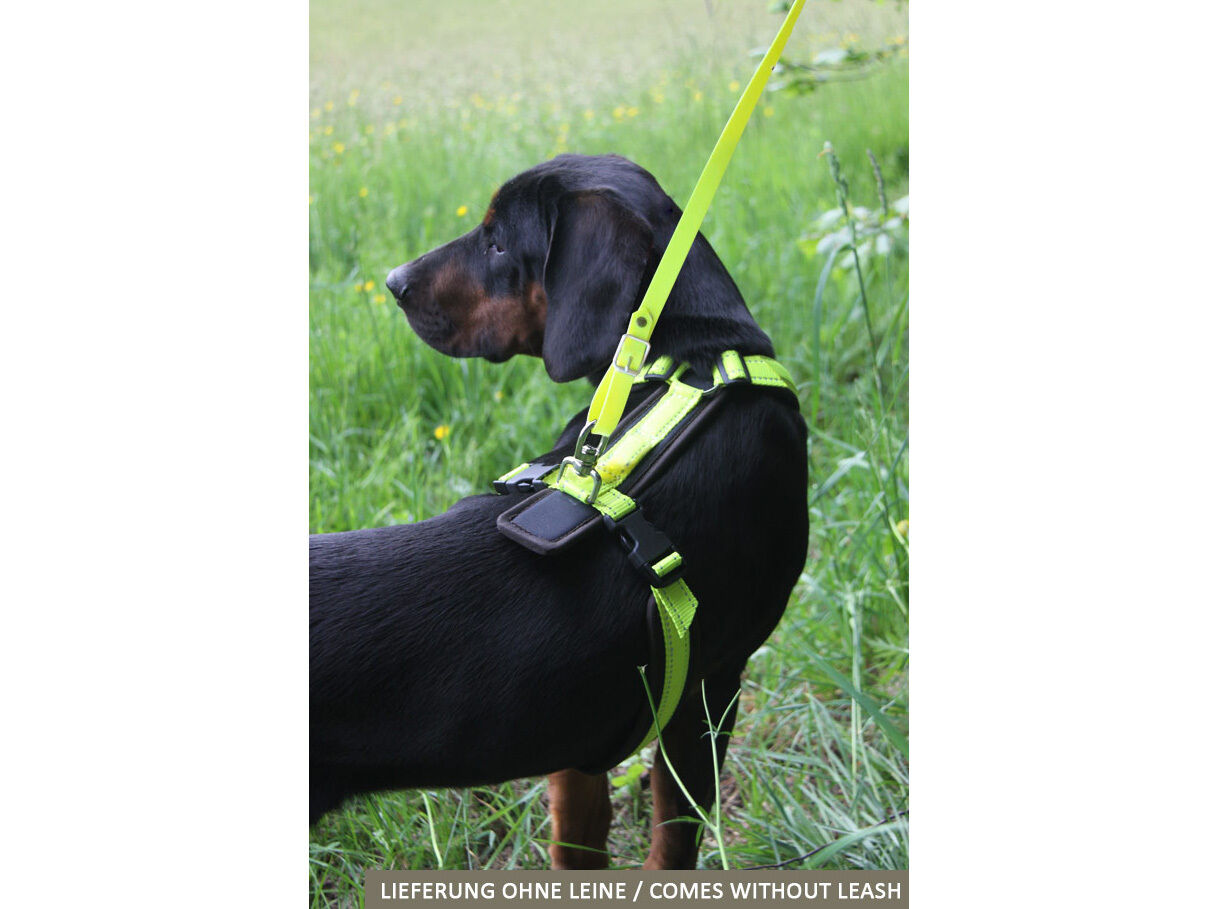 AKAH Brustgeschirr Tracker neongelb AKAH Brustgeschirr Tracker neongelb